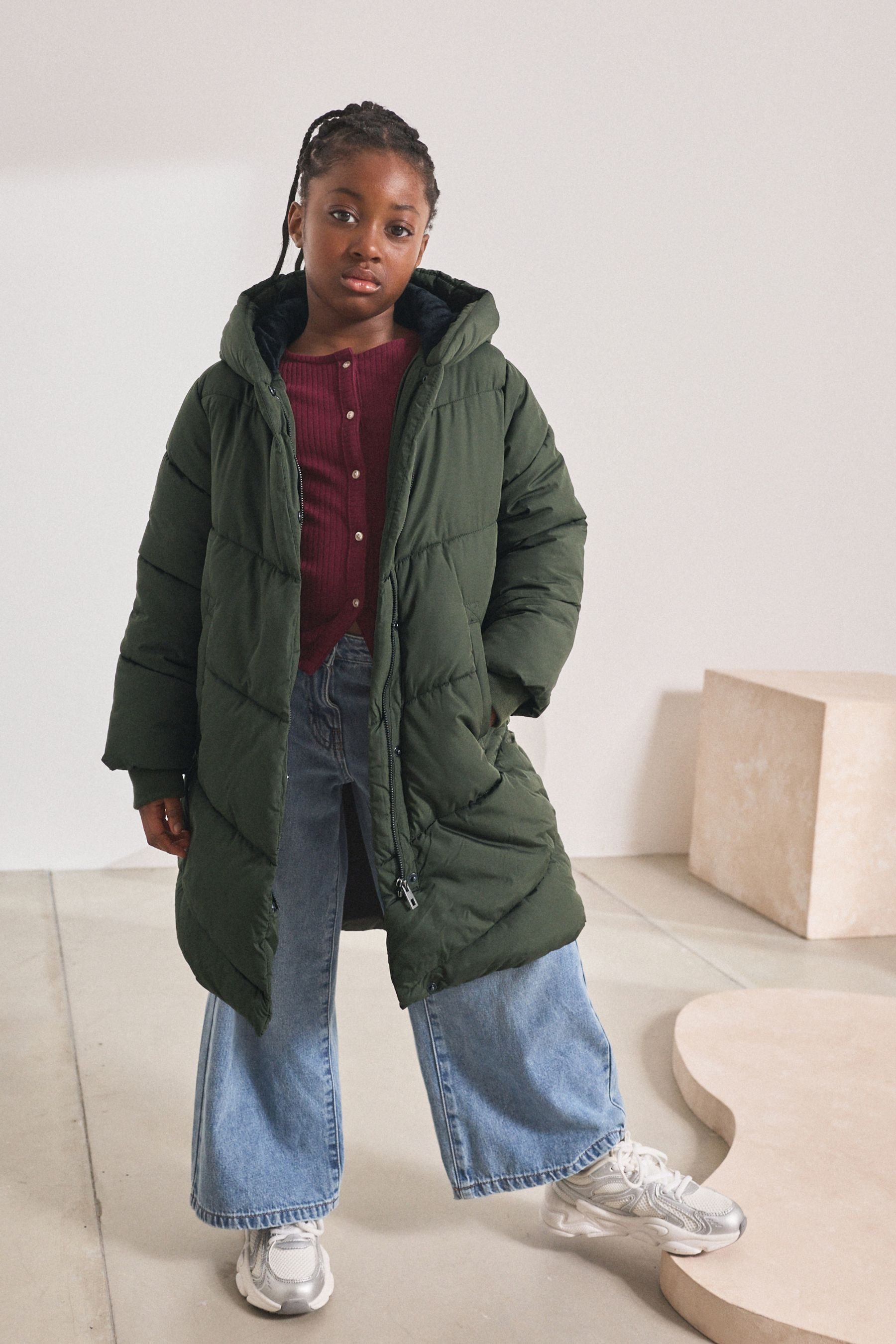 Next Steppmantel Wasserabweisender Deckenmantel mit Rautenstepp (1-tlg)