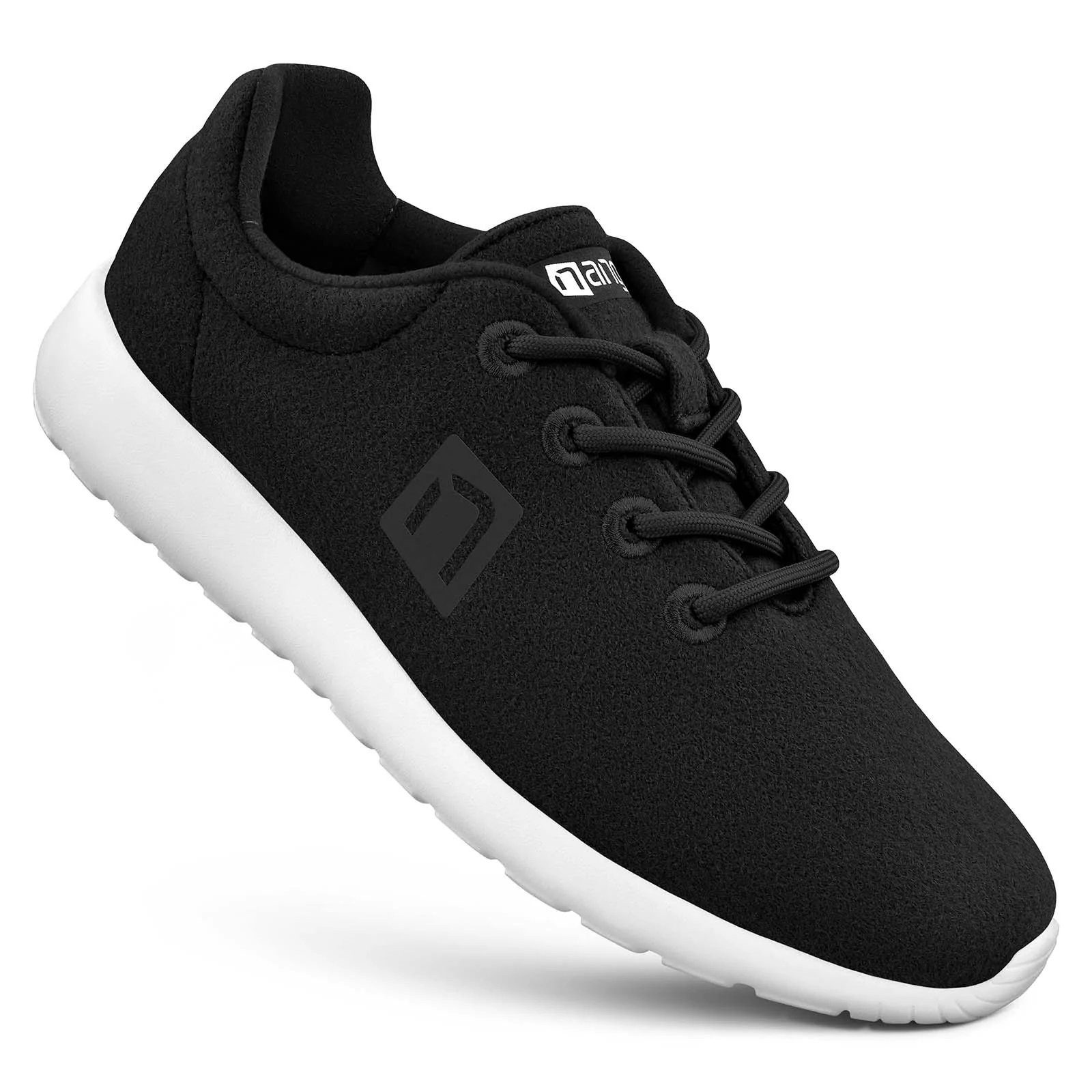 NANGA Merinorunner Wool (100% Schurwolle) schwarz Herren Sneaker günstig online kaufen