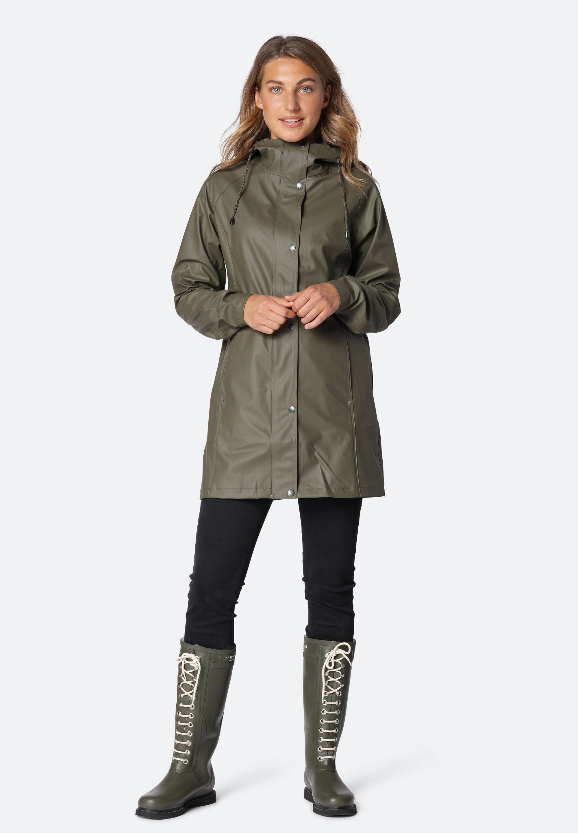Ilse Jacobsen Regenmantel RAIN87 Leicht & flexibel, perfekt für Regenwetter, weich & bequem