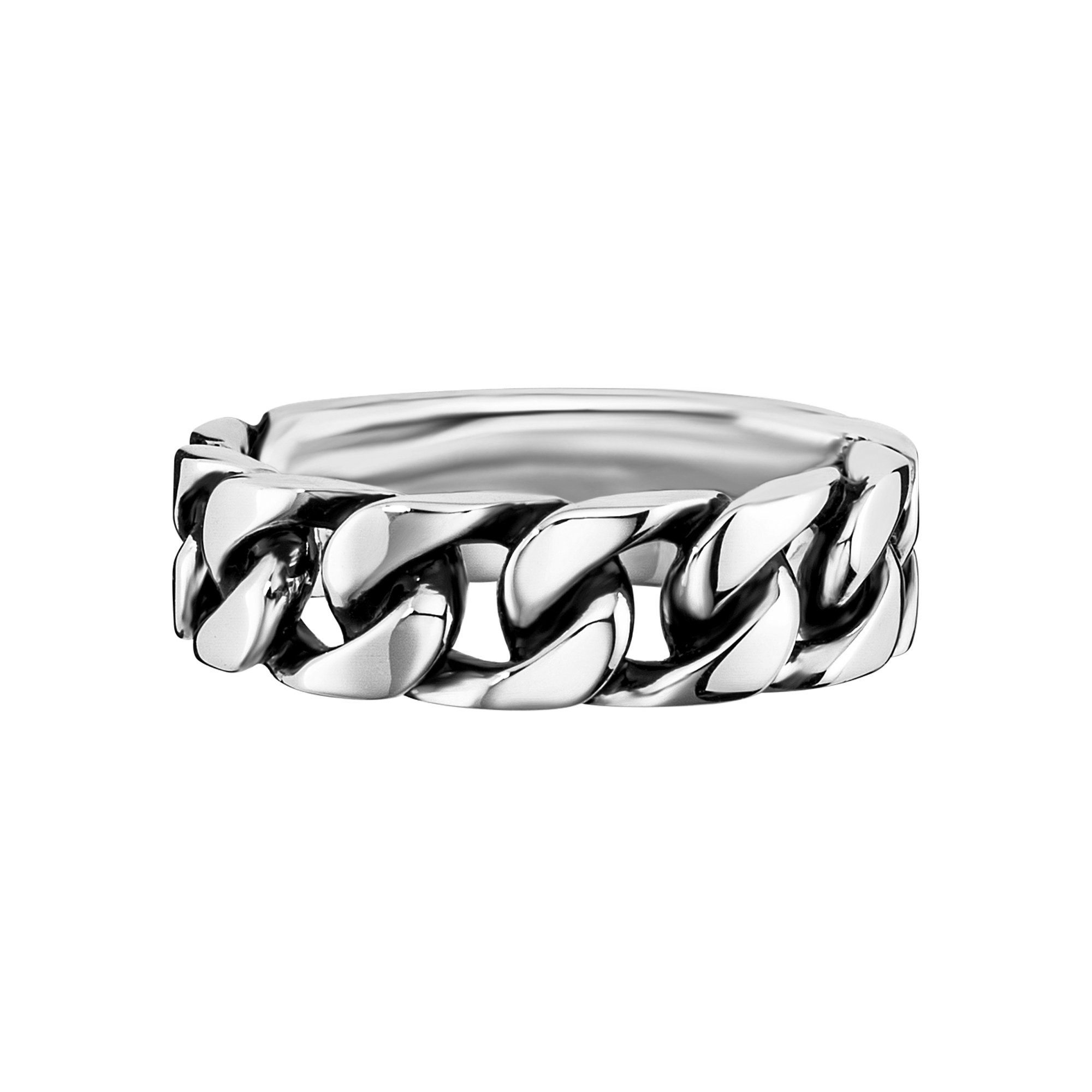 CAÏ Fingerring 925/- Sterling Silber rhodiniert | Silberringe