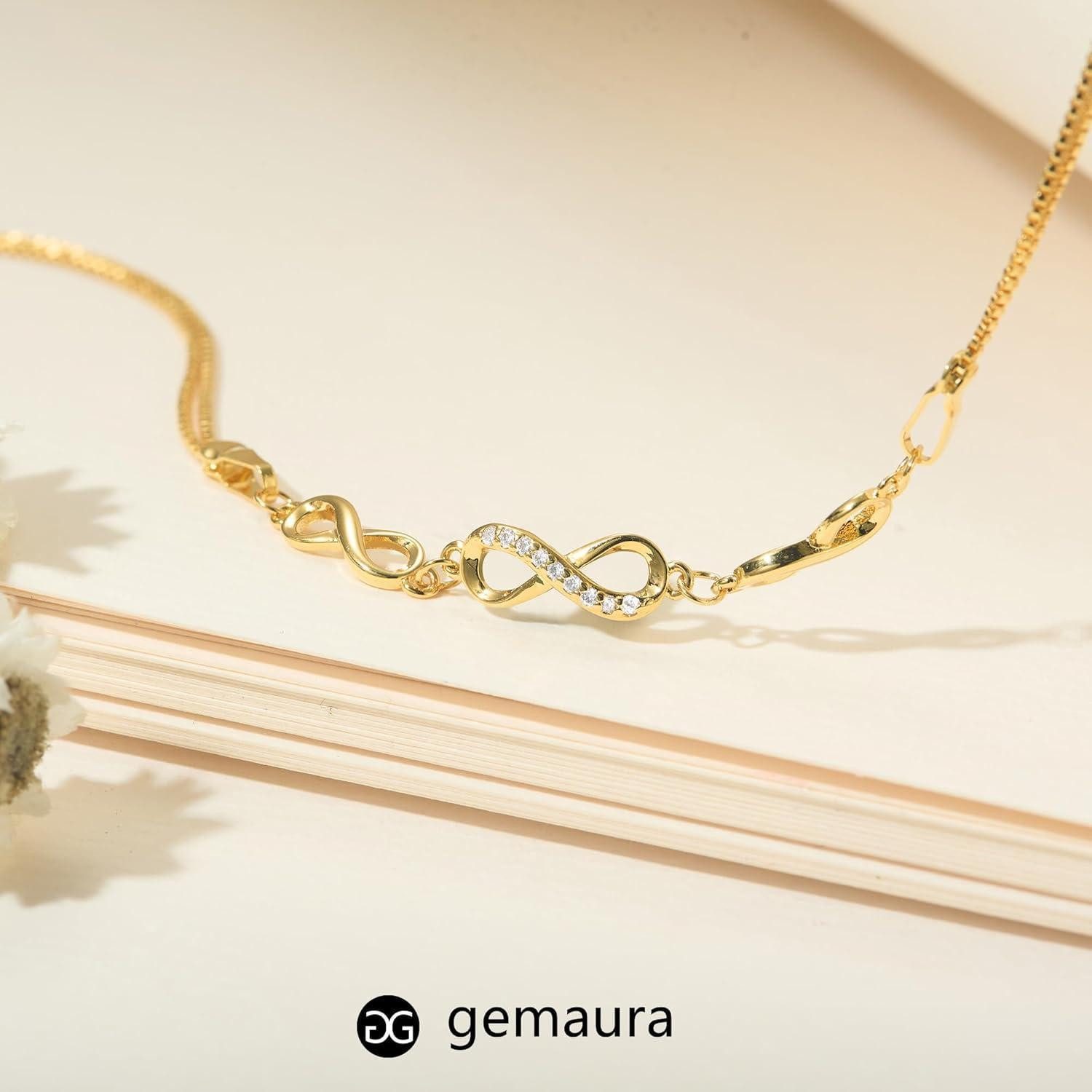 LuxusKollektion Schmuckset Armband Silber 925 Damen Infinity Zirkonia Verst günstig online kaufen