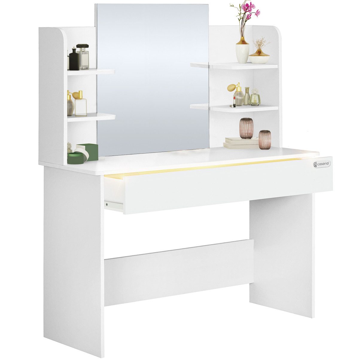 Casaria Schminktisch Lucia (1-St), mit Spiegel günstig online kaufen
