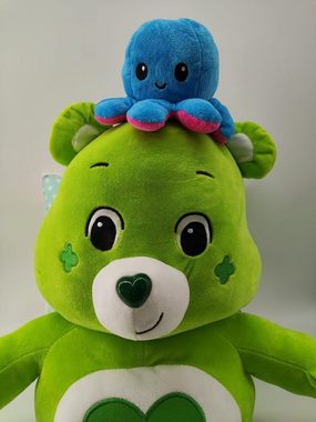 soma Kuscheltier Glücksbärchi Kuscheltier Care Bears Glücks Bärchi grün XXL 67 cm (1-St), Super weicher Plüsch Stofftier Kuscheltier für Kinder zum spielen