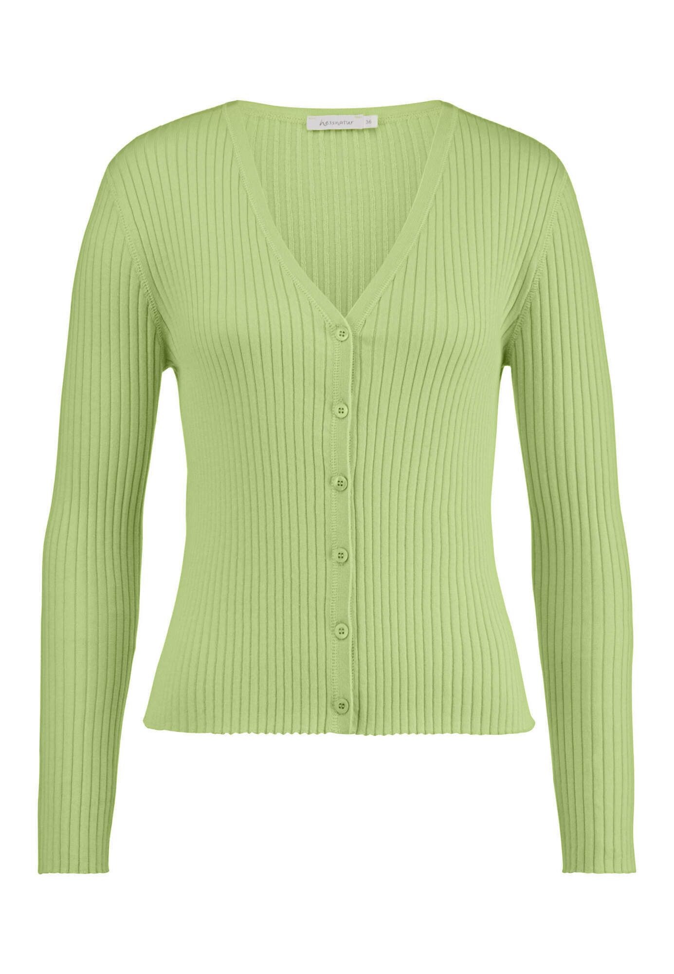 Hessnatur Strickjacke Slim aus reiner Bio-Baumwolle günstig online kaufen