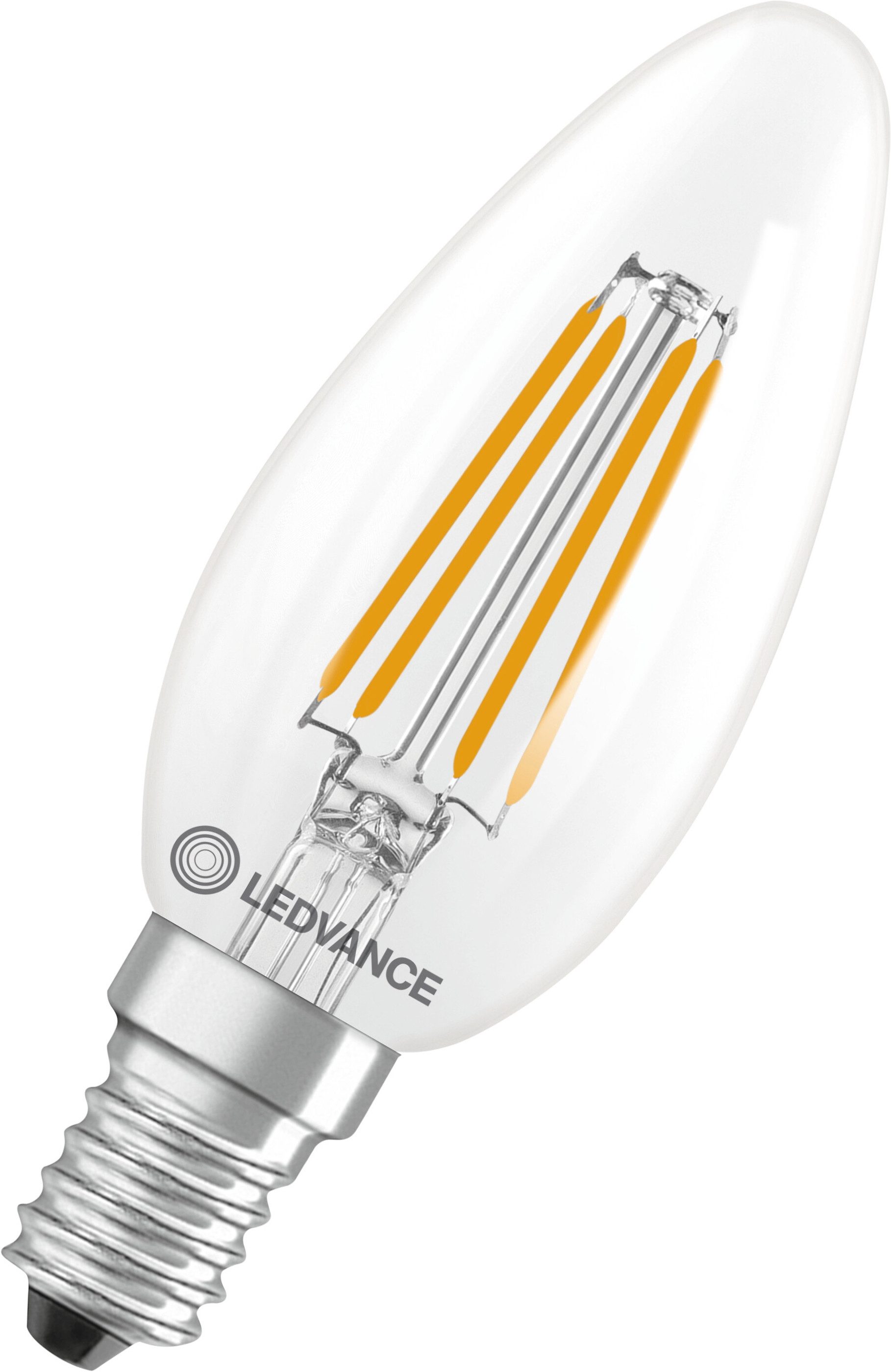 Osram LED-Leuchtmittel LED Retrofit CLASSIC Kerzenform, E14, 1 St., Warmweiß