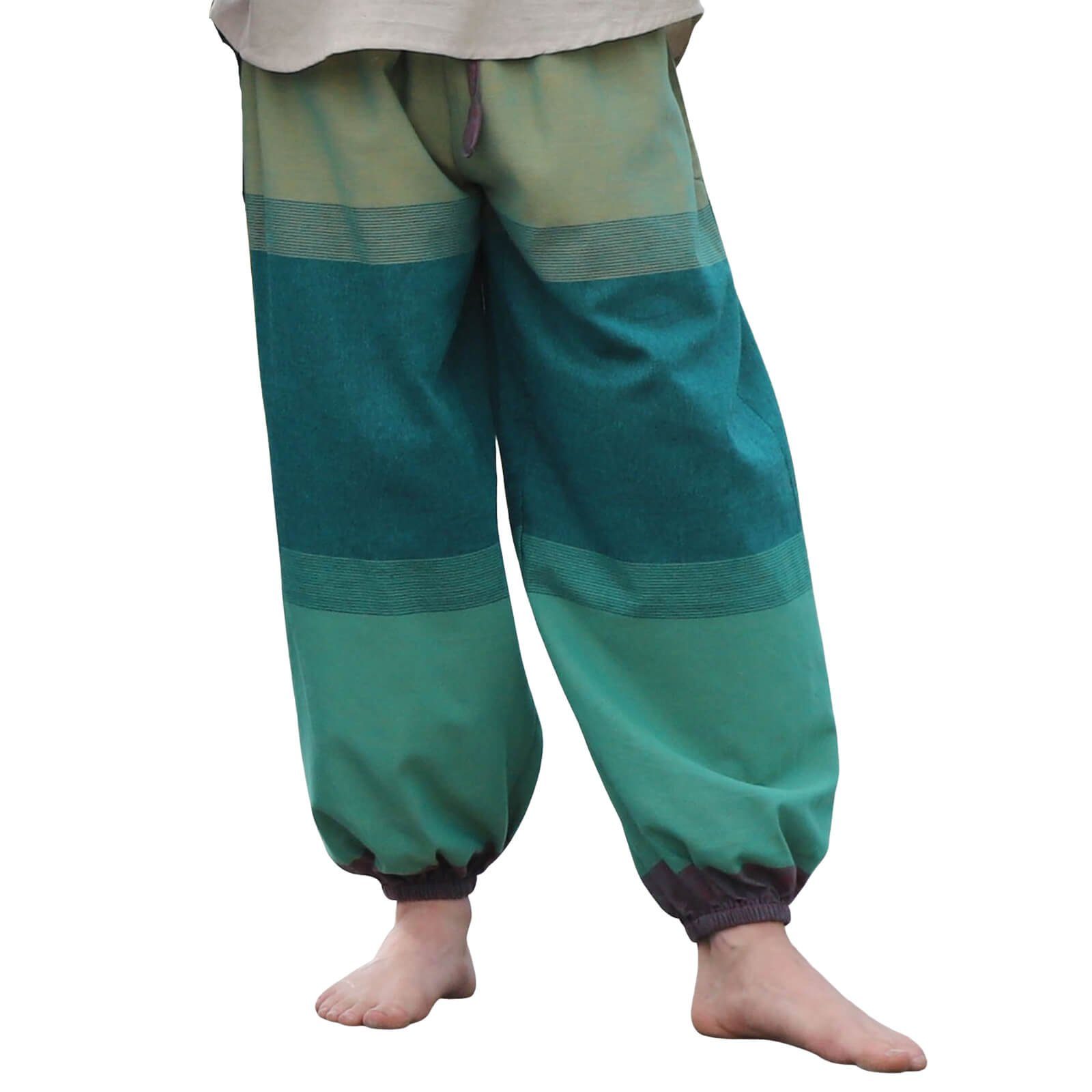 KUNST UND MAGIE Haremshose KUNST&MAGIE Damen bunt one size Boho Yoga Pumphose Smerhose Pluderhose