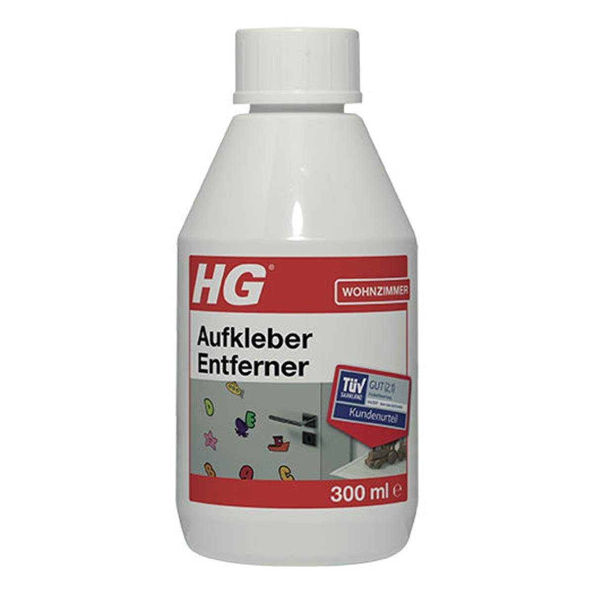 HG HG Aufkleber 300ml (1er Spezialwaschmittel Pack) Entferner