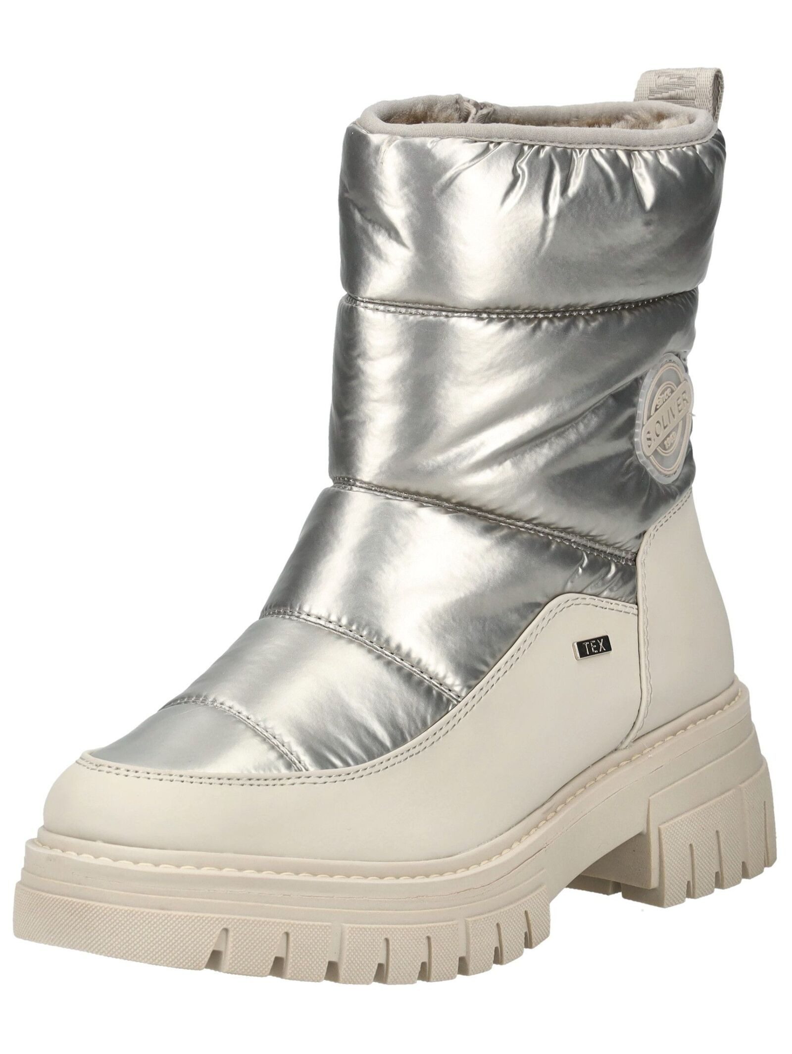 s.Oliver s.Oliver Stiefelette Lederimitat/Textil Stiefelette