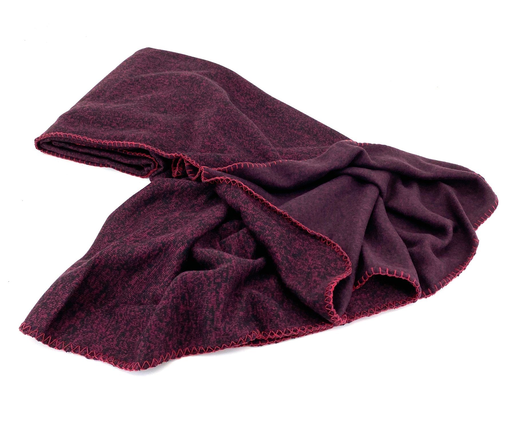 Wohndecke Strick Kuscheldecke Super Soft Fleece Sofadecke, heimtexland, Premium Qualität I meliert I Geschenkidee zum Wohlfühlen
