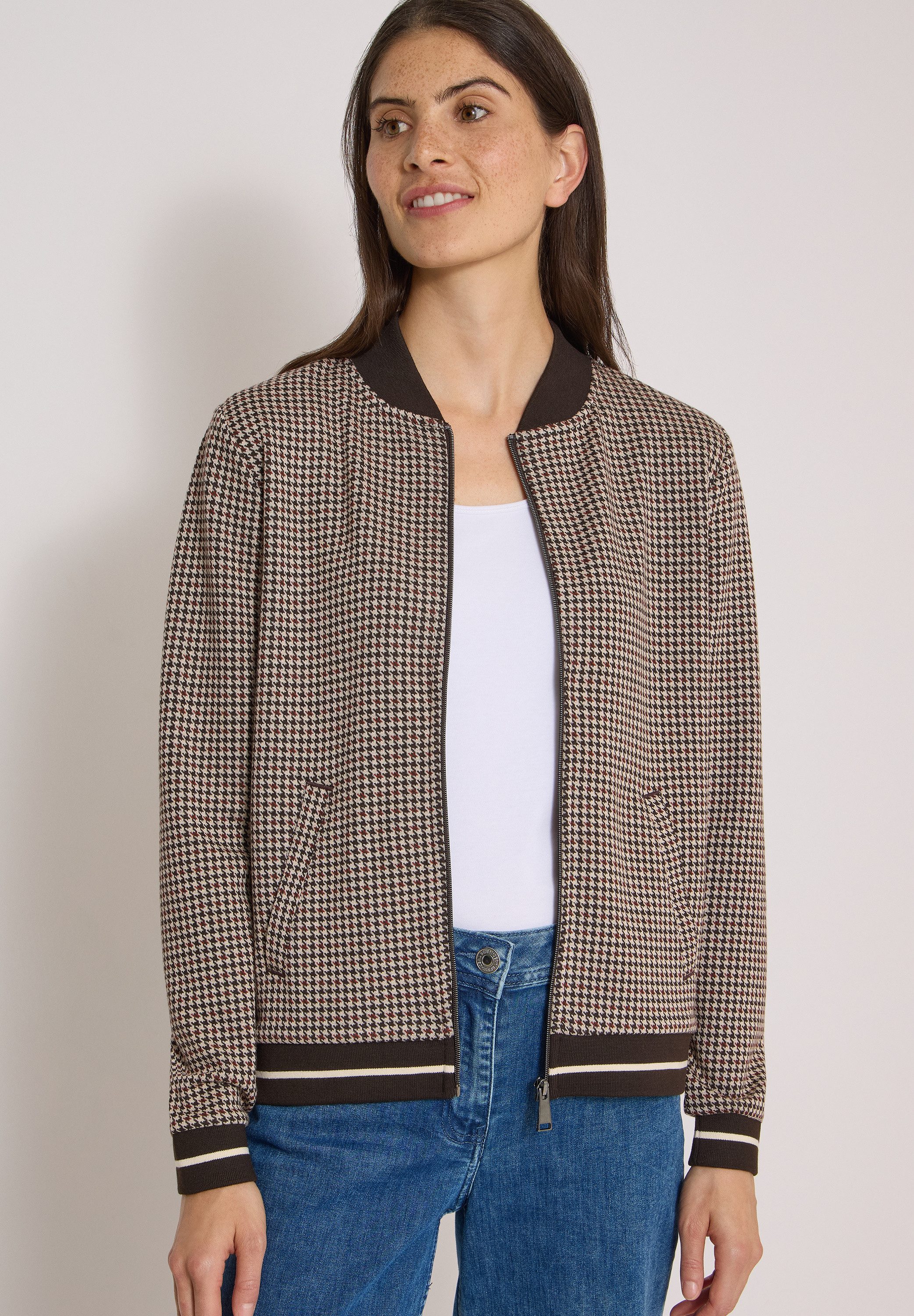 CECIL Cardigan mit grafischem Muster
