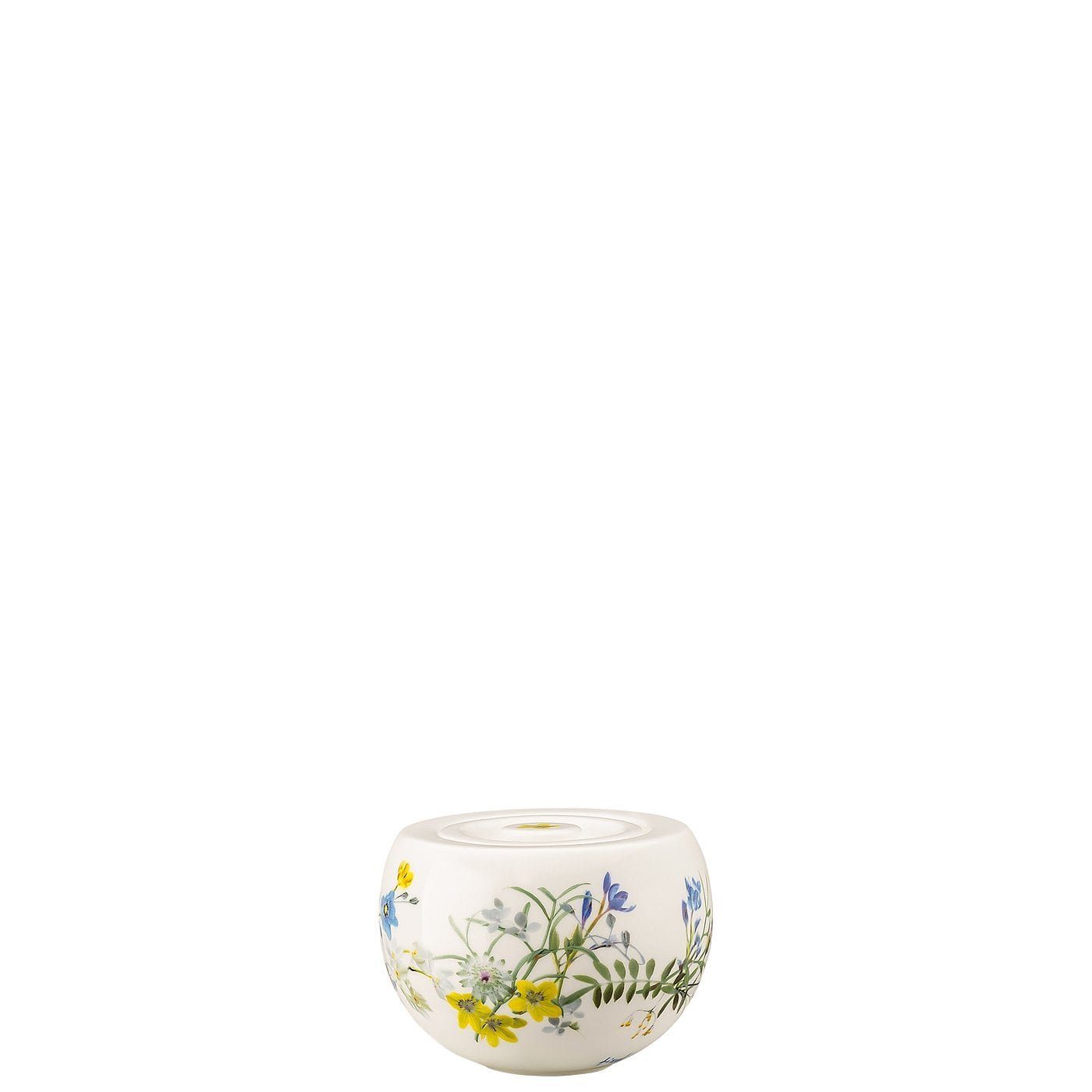 Rosenthal Zuckerdose Brillance Fleurs Alpes 6 Zuckerdose (2-tlg) des Porzellan, Pers