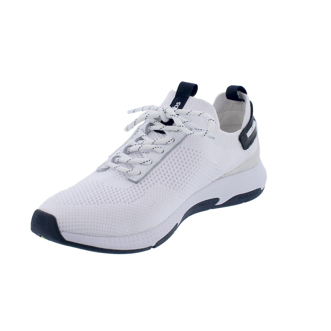 tbs TBS Jellina, Tennis Knit Eco PET, Extra Blanc, Wechselfußbett A7197 Bootsschuh