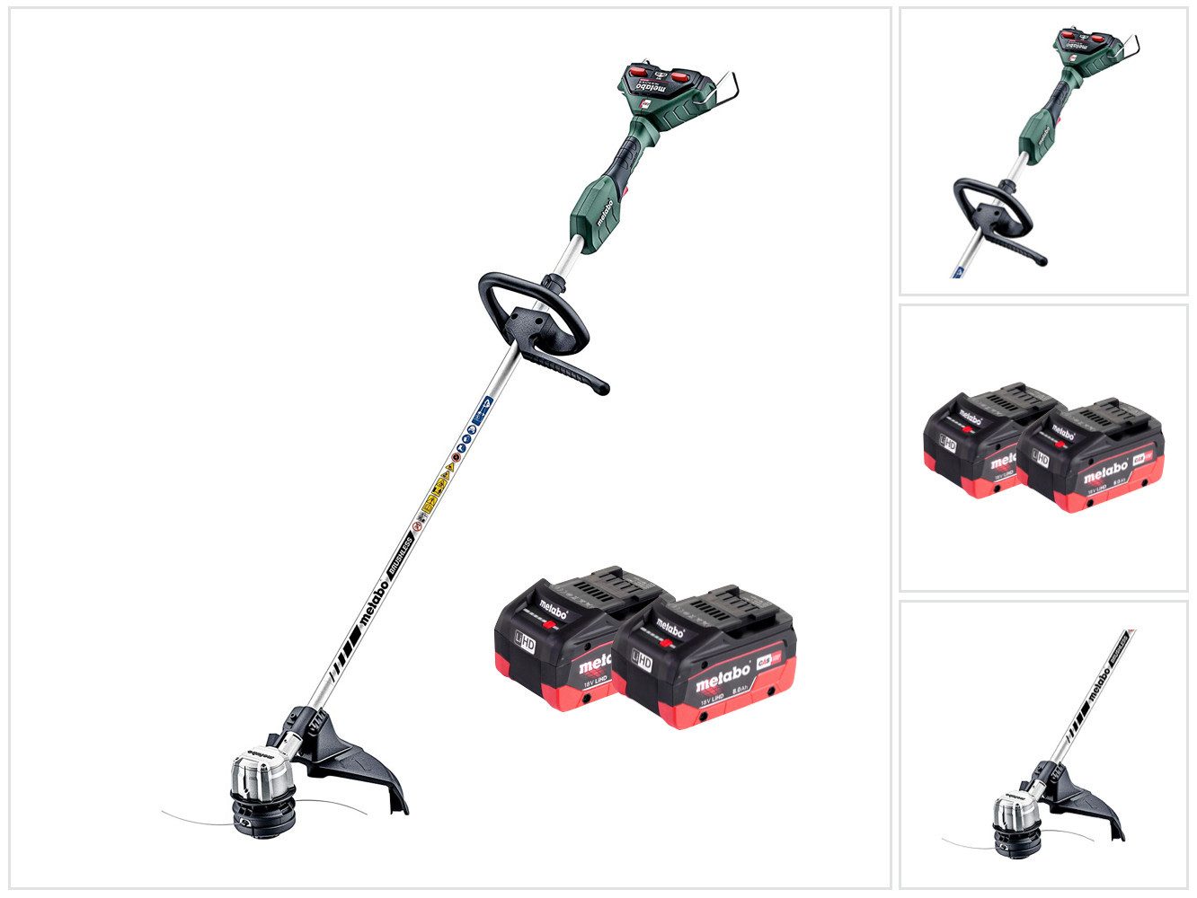 metabo Benzin-Motorsense FSD 36-18 LTX BL 40 Akku Freischneider 36 V (2x 18 V) Rundgriff Bru