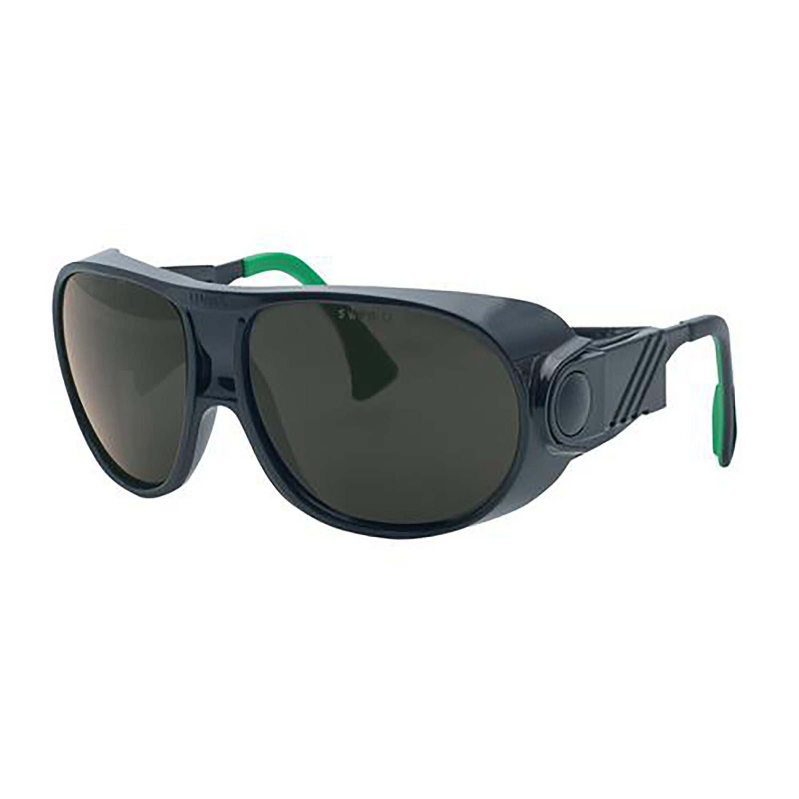 Uvex Arbeitsschutzbrille grau Schweißerschutz 4 Bügelbrille futura