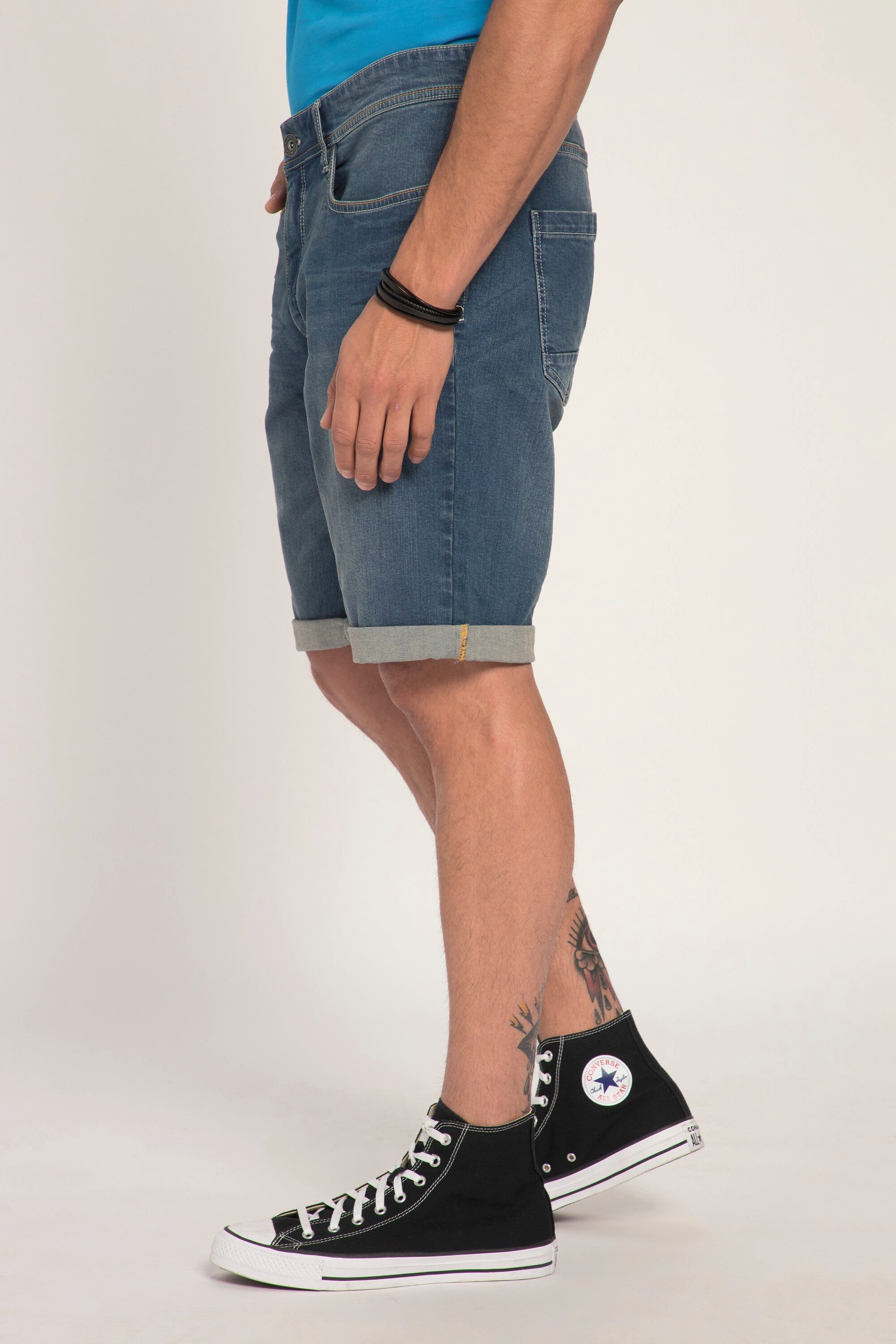 JP1880 Jeansbermudas Bermuda Bauchfit Jeans 5-Pocket High-Stretch – Bild 4 von 5