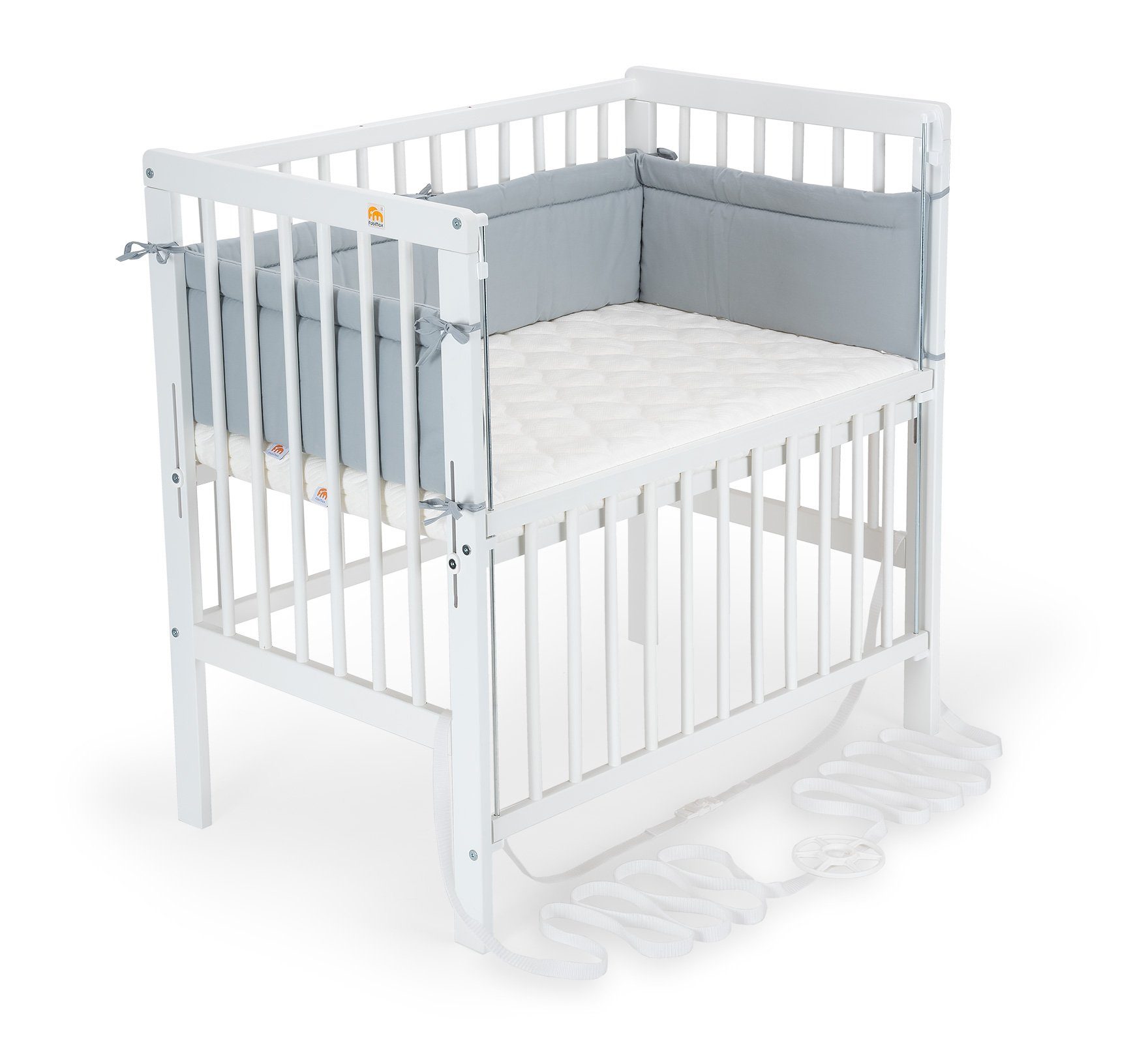 FabiMax Beistellbett Flex weiß, 2in1, Beistellbett günstig online kaufen