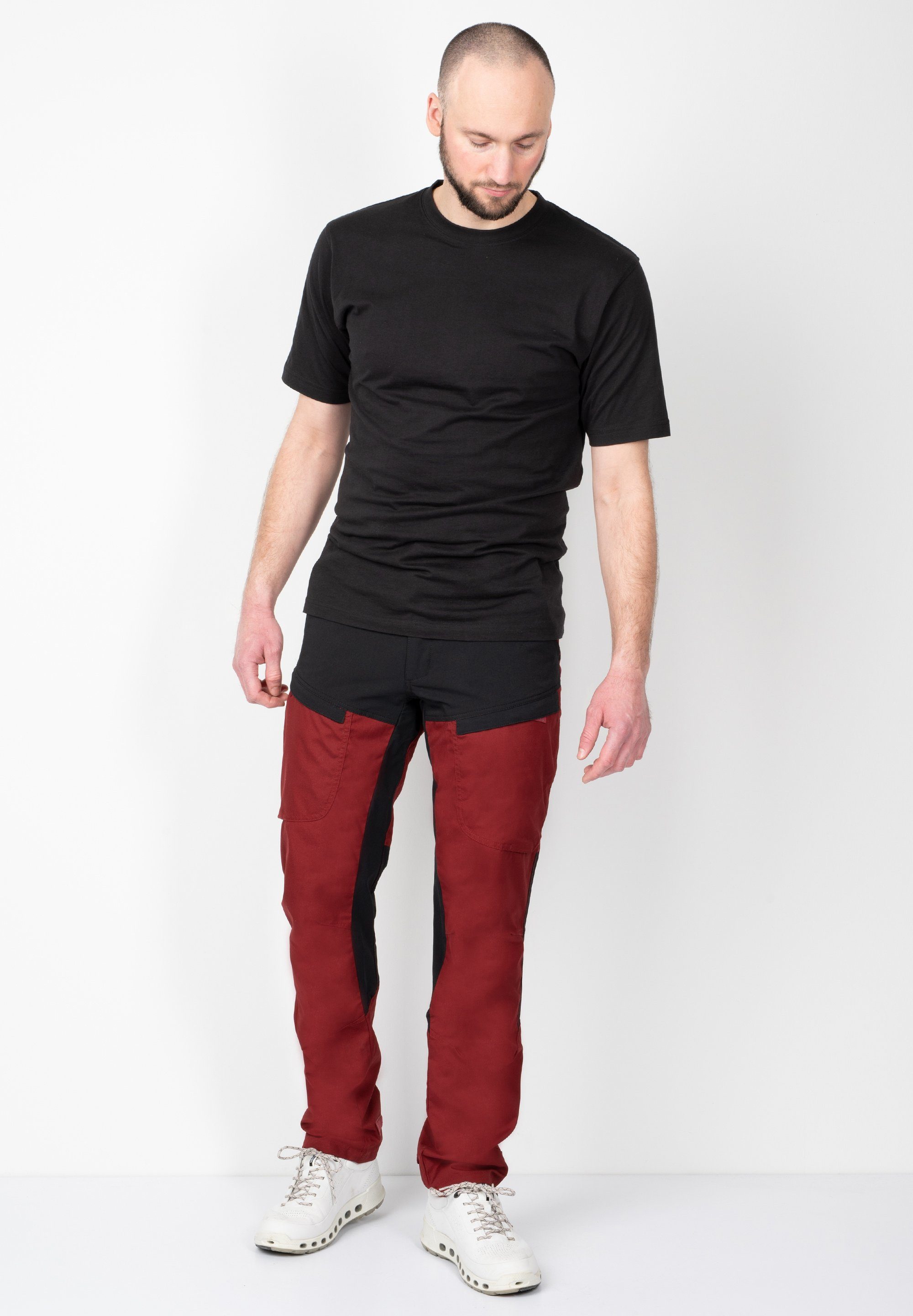 SUNWILL Keine Angabe Cargohose Track red dark Urban