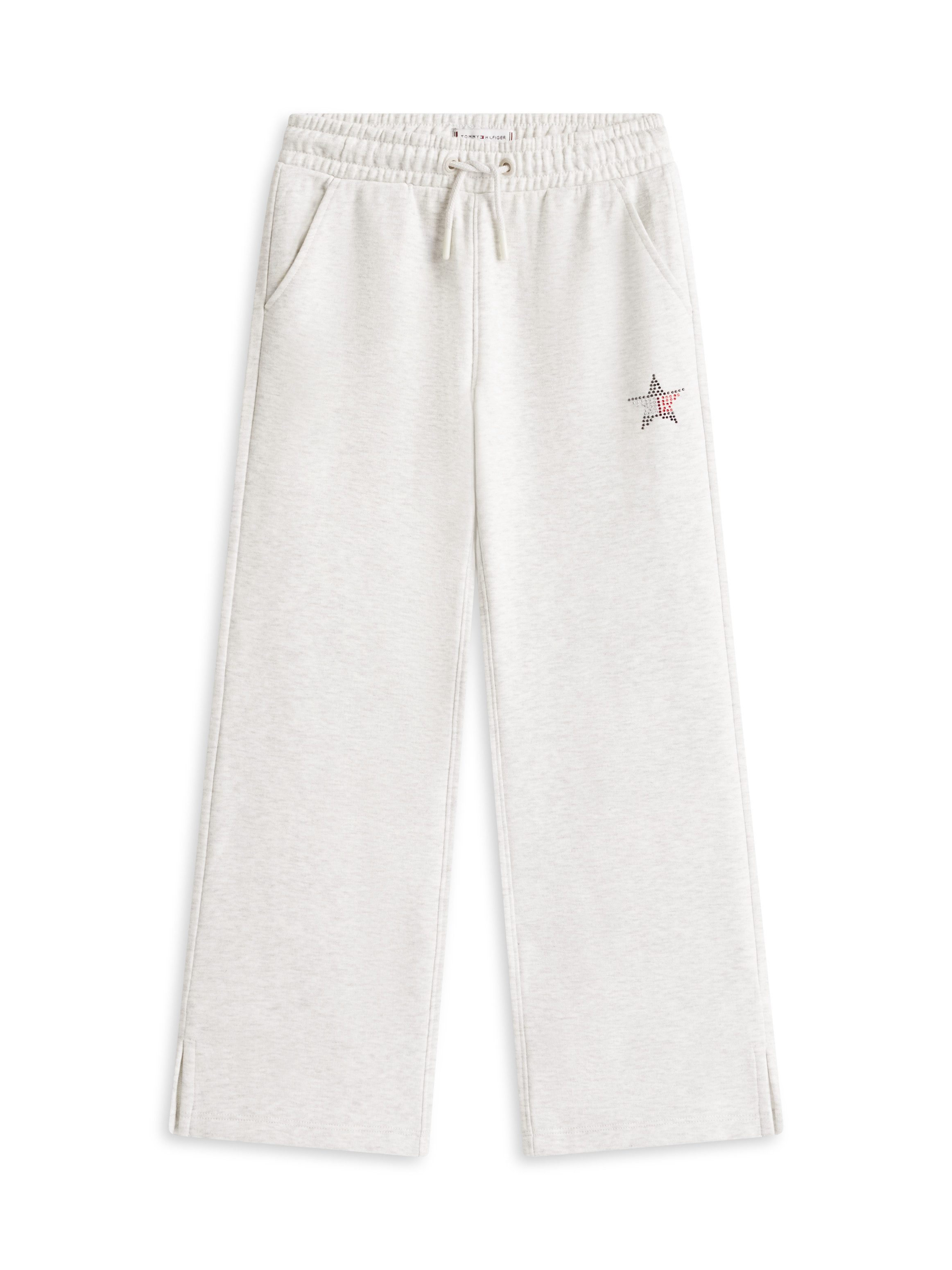 Tommy Hilfiger Jogginghose STAR SWEATPANT Kinder bis 16 Jahre, mit Strass-Label, loose fit – Bild 4 von 5