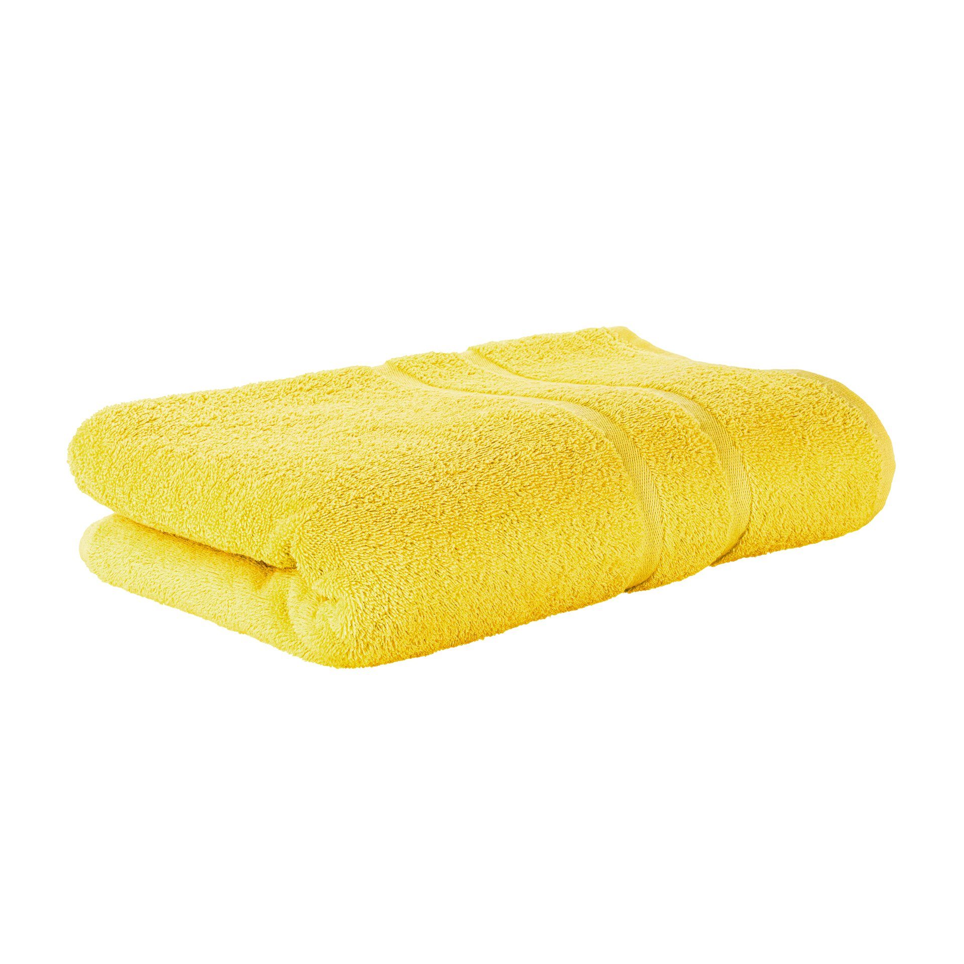 StickandShine Handtuch Handtücher Badetücher Saunatücher Duschtücher Gästehandtücher in Gelb