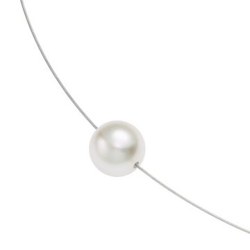 Heideman Collier Florere Single silberfarben glanzmatt (inkl. Geschenkverpackung), mit einer Perle