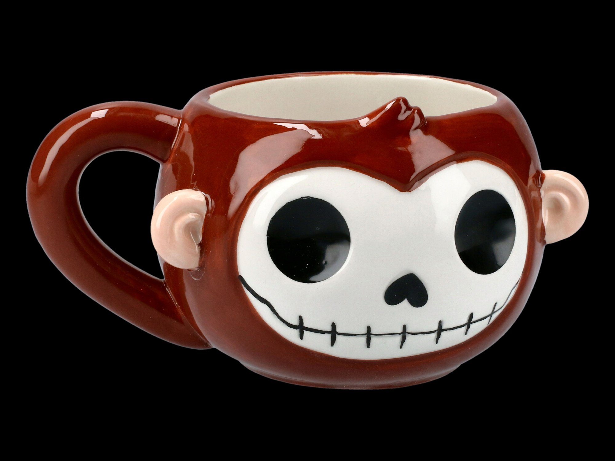 Figuren Shop GmbH Tasse Furrybones Keramik Tasse - Munky - Affe, Keramik