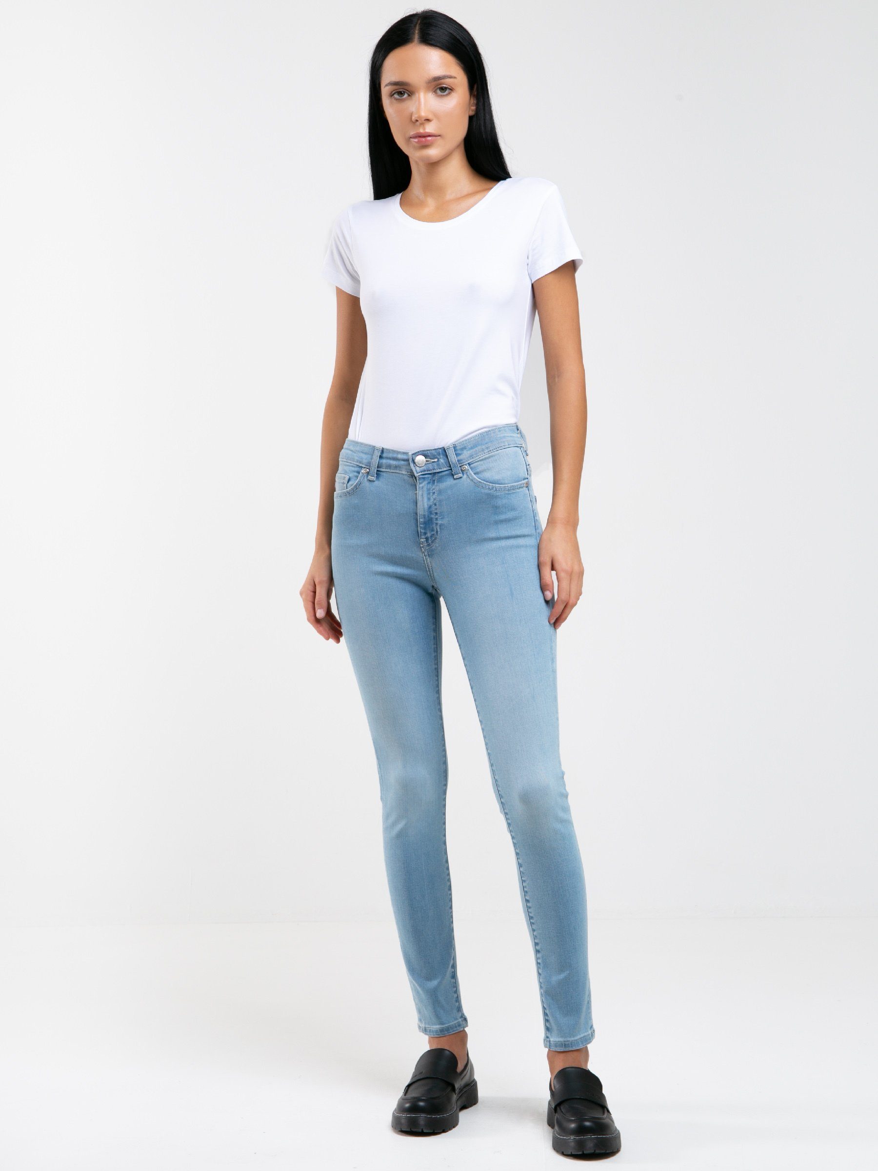 BIG STAR Skinny-fit-Jeans ADELA hohe Leibhöhe