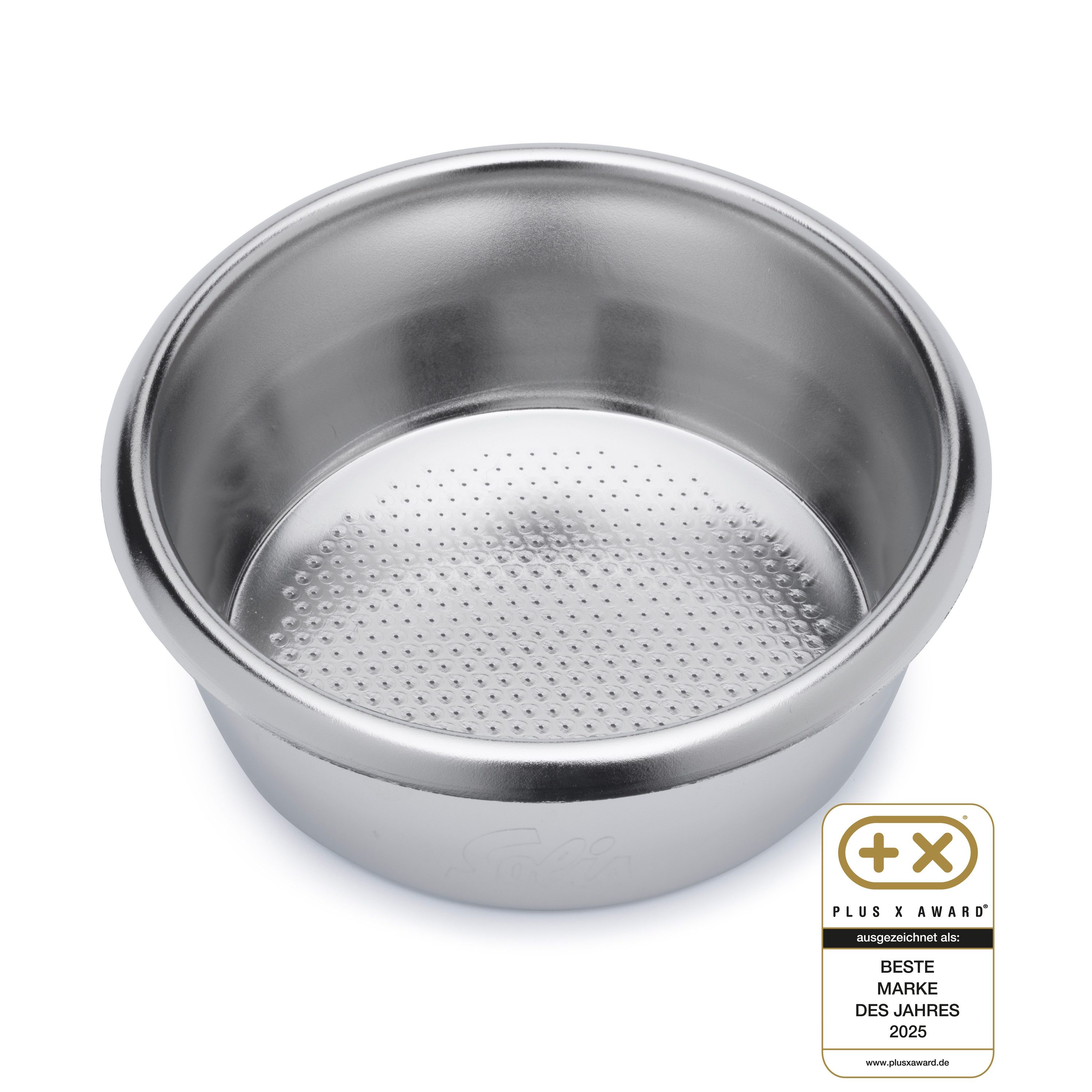 SOLIS OF SWITZERLAND Korbfilter FIlter Basket 14-16g, Edelstahl, Zubehör für Solis Perfetta Espressomaschinen, 54mm Durchmesser, Espressomaschienenzubehör