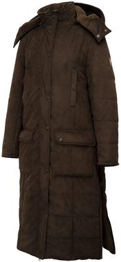 Hubertus® Lady Wintermantel Damen Micro-Ansitzmantel oliv/grün Jagdmantel für Jägerinnen NEU