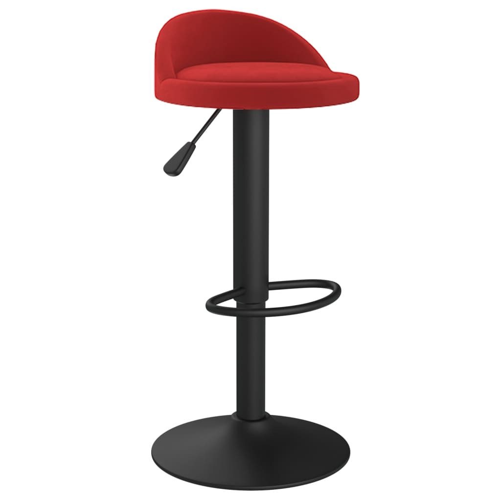 vidaXL Barhocker Barhocker 2 Stk. Weinrot günstig online kaufen