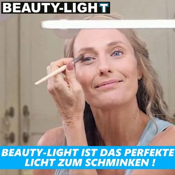 MAVURA LED Lichtleiste BEAUTY-LIGHT LED Schmink-Licht Make-Up Spiegel-Leuchte, LED fest integriert, Tageslichtweiß, Kosmetiklampe Schminklicht Spiegelleuchte