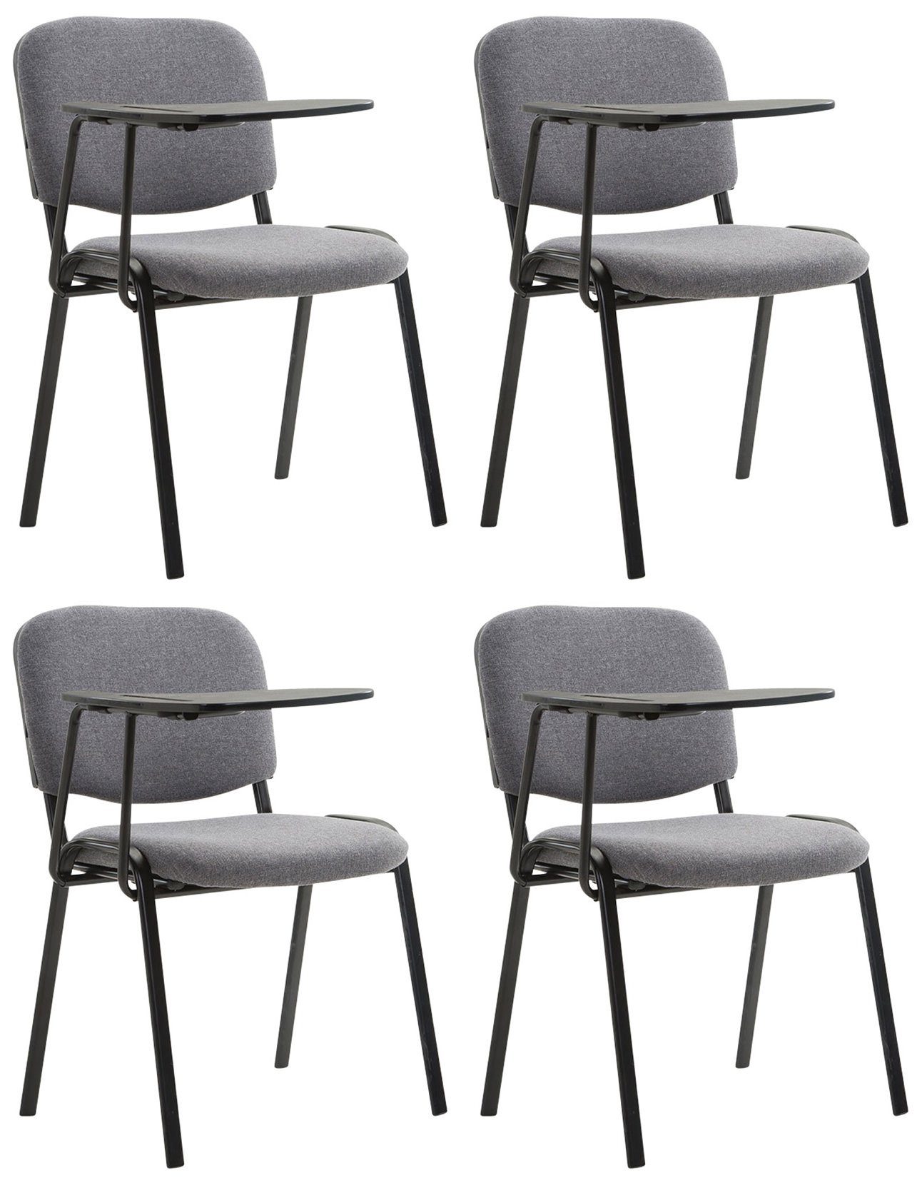 CLP Besucherstuhl Ken Stoff (4er Set), günstig online kaufen