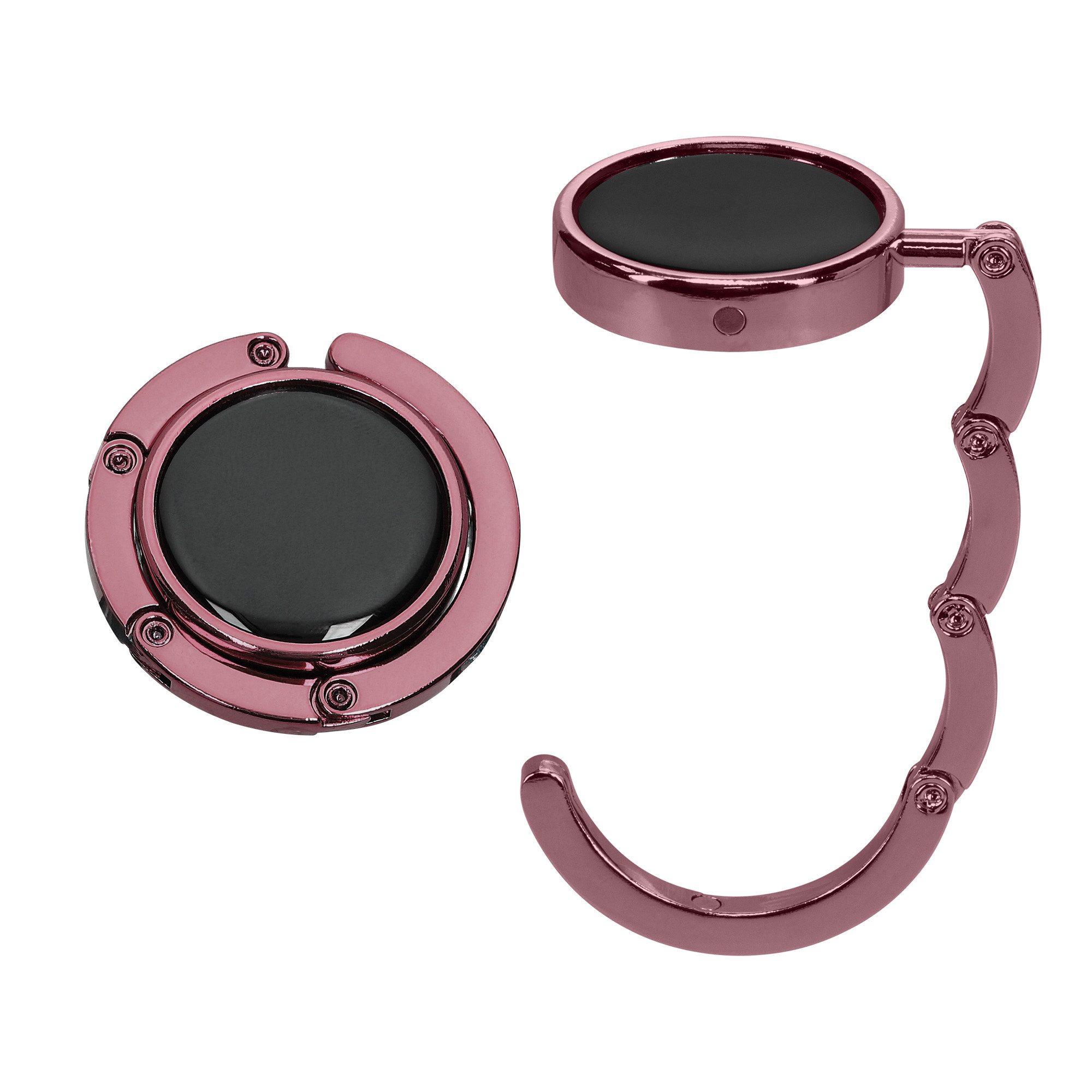 kwmobile Taschen-Halterung kwmobile Tisch Handtaschenhalter Haken, (2-tlg., 2x Faltbare Antirutsch Taschenhaken Halterung für Handtaschen)