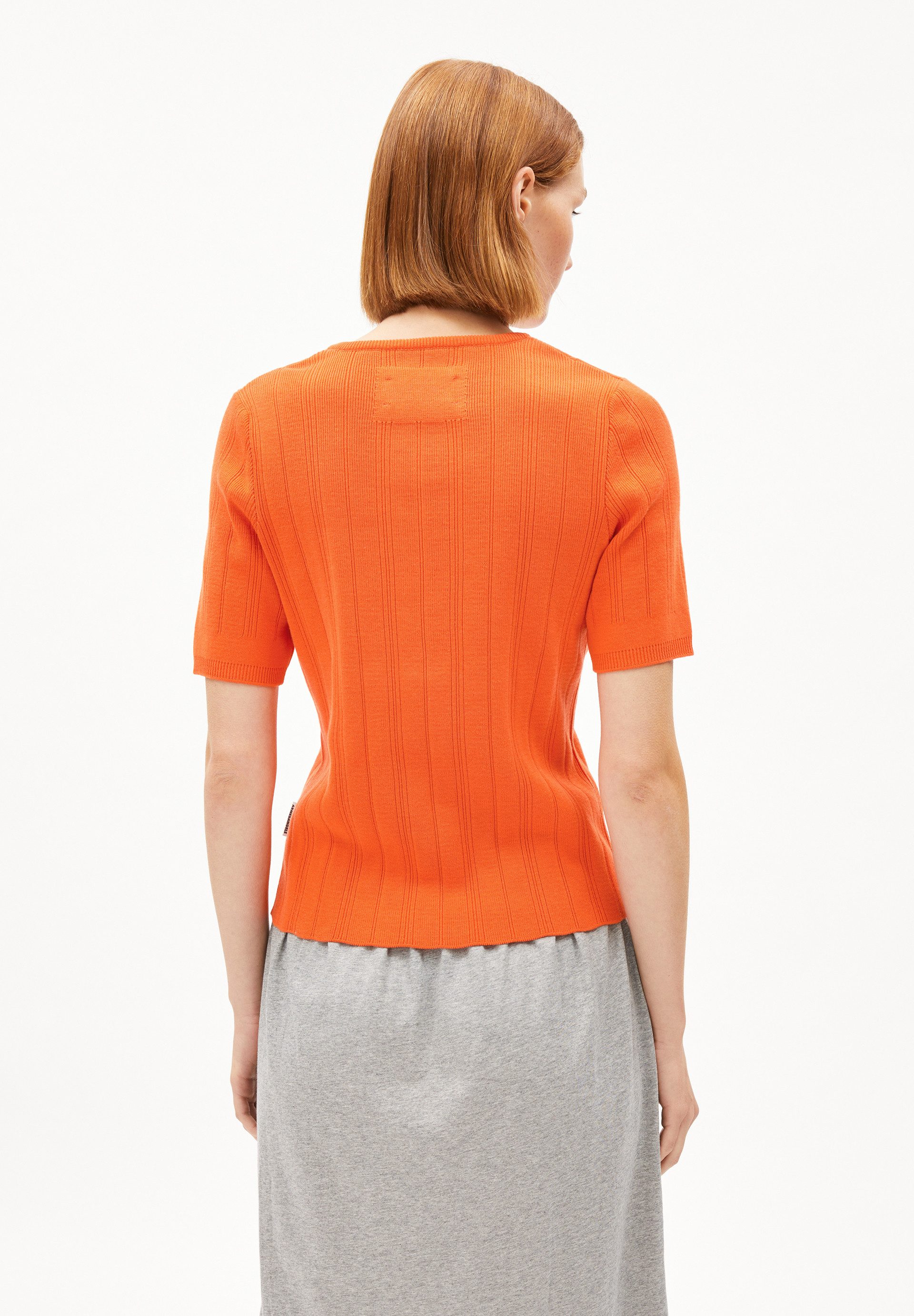 Armedangels Strickpullover CRISPINAA CREPE Strickshirt aus Bio-Baumwolle Slim Fit