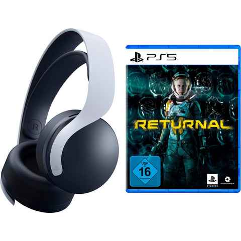 PlayStation 5 PULSE 3D Wireless-Headset (Rauschunterdrückung, inkl. Returnal)