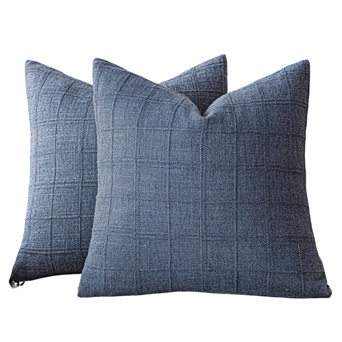 Coonoor Kissenbezug 2er Set Leinen Dekokissenbezüge, günstig online kaufen