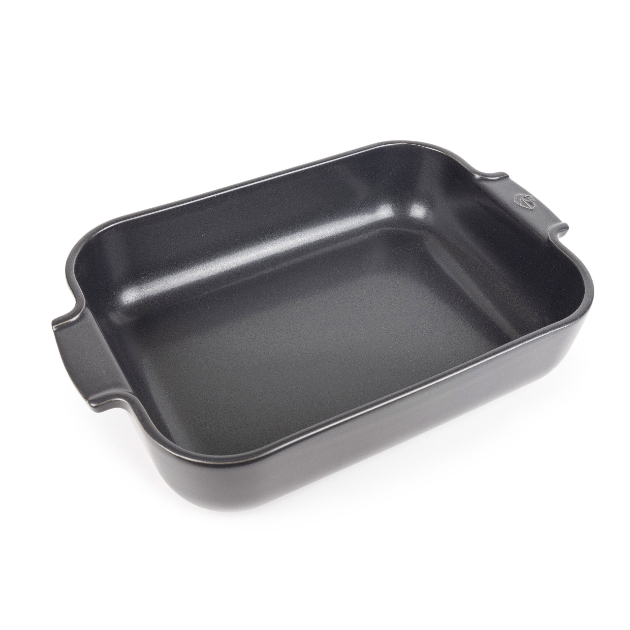 PEUGEOT Auflaufform APPOLIA Keramik 36cm Rechteckig Groß Schiefergrau, Keramik, Keramik