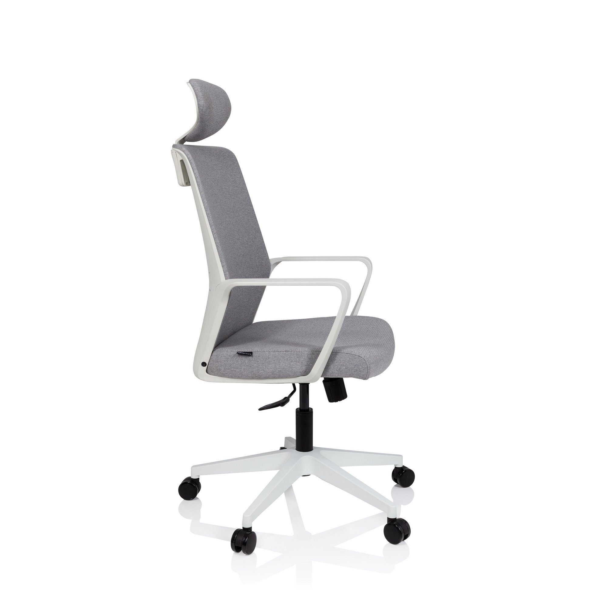 hjh Home Bürostuhl MINO (1 Stoff Schreibtischstuhl ergonomisch mit OFFICE Armlehnen St), Office Drehstuhl