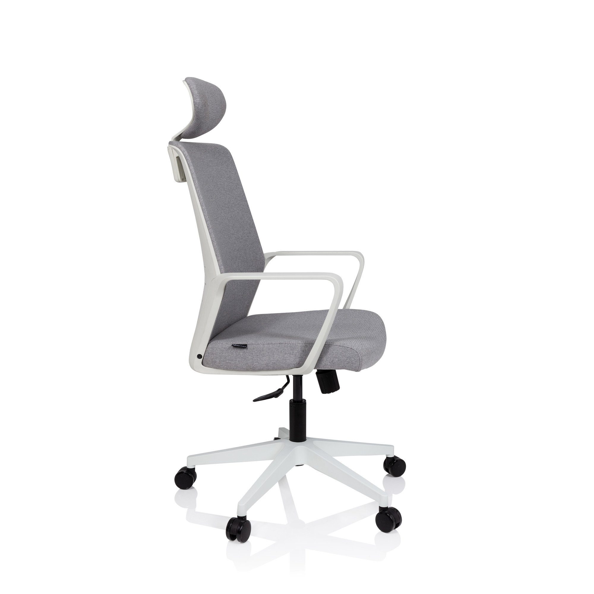 Home OFFICE Stoff ergonomisch Bürostuhl Armlehnen Drehstuhl MINO hjh Schreibtischstuhl mit Office St), (1