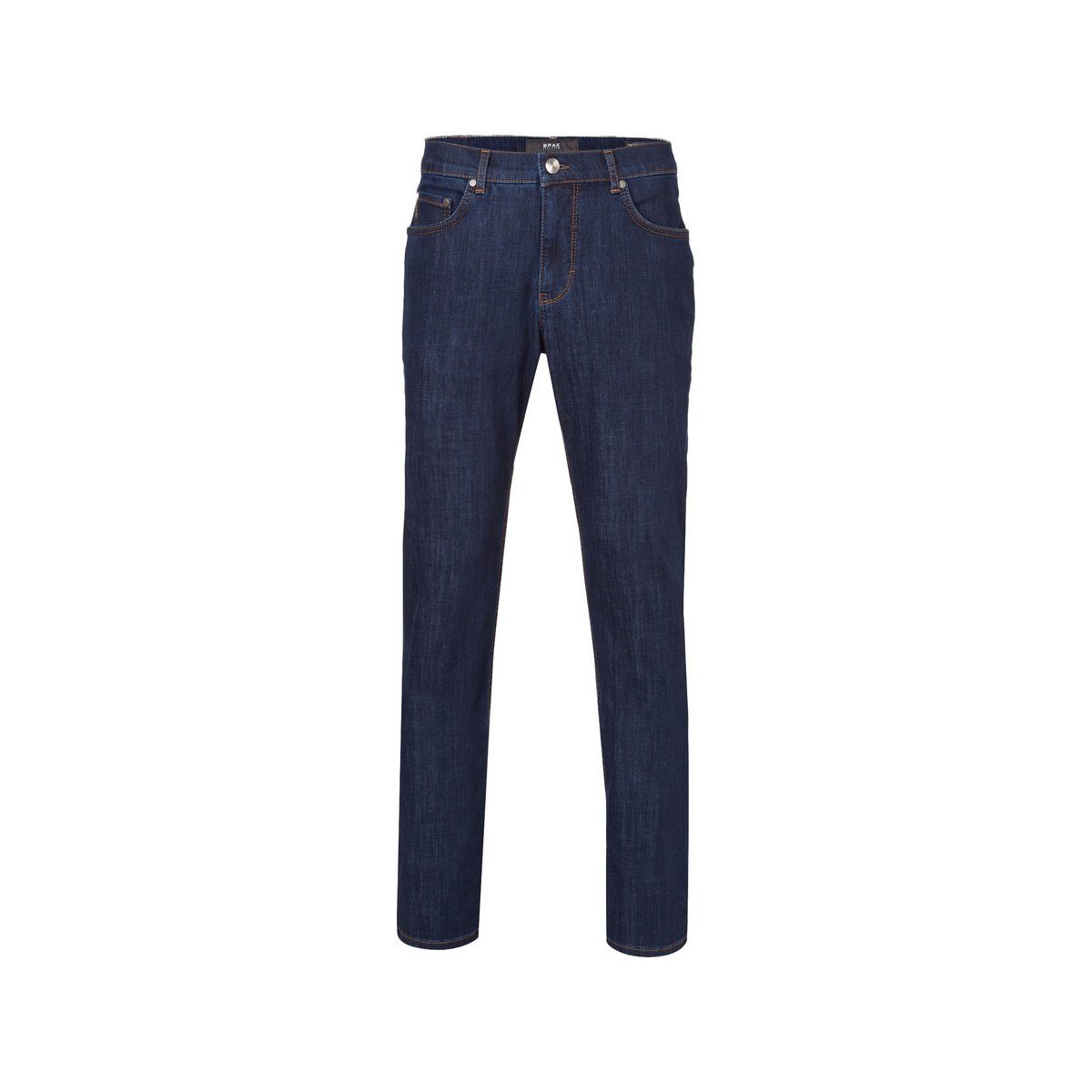 dunkel-blau (1-tlg) regular Straight-Jeans Brax