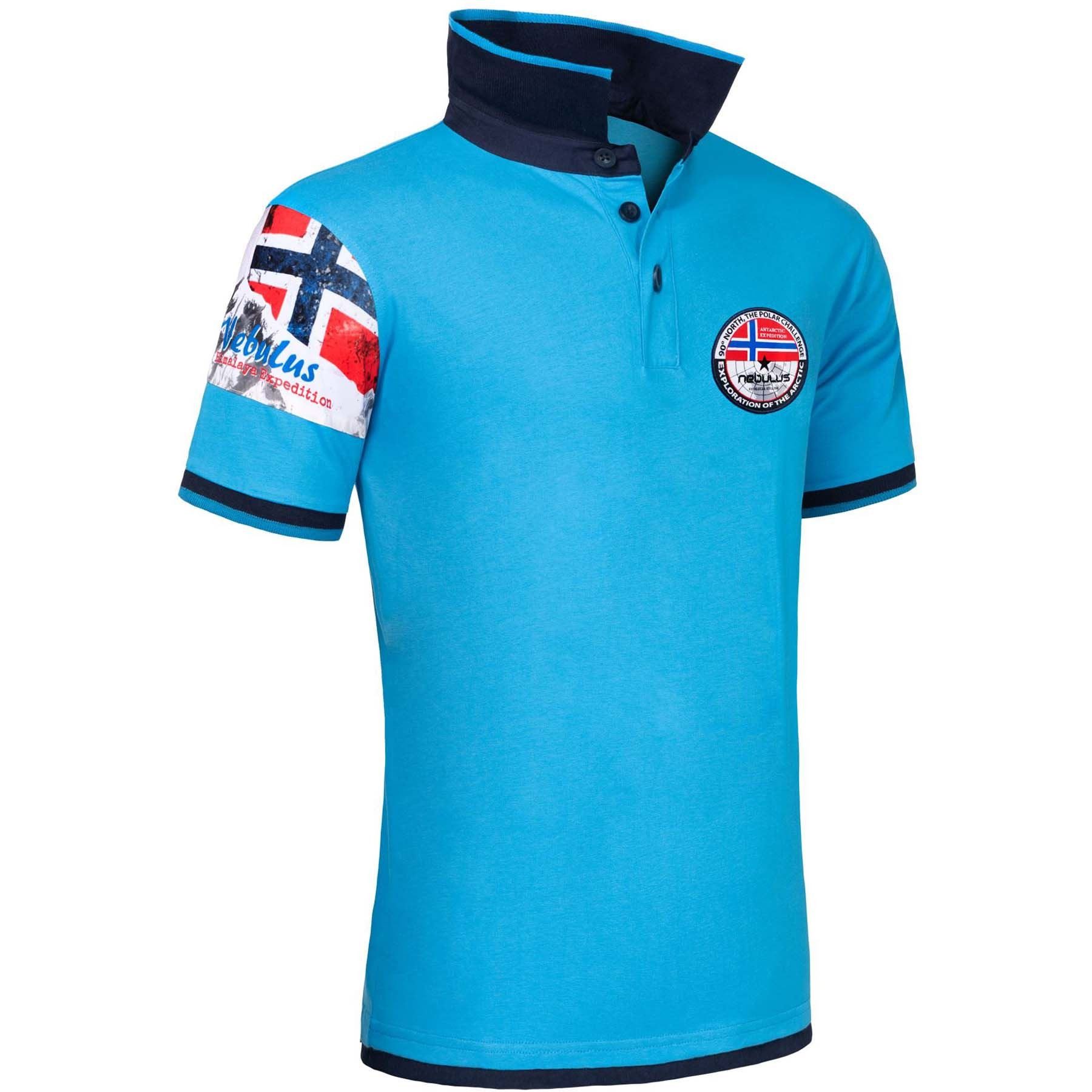 Nebulus Poloshirt PARAS, P4009 - Herren, malibu-navy, XXL