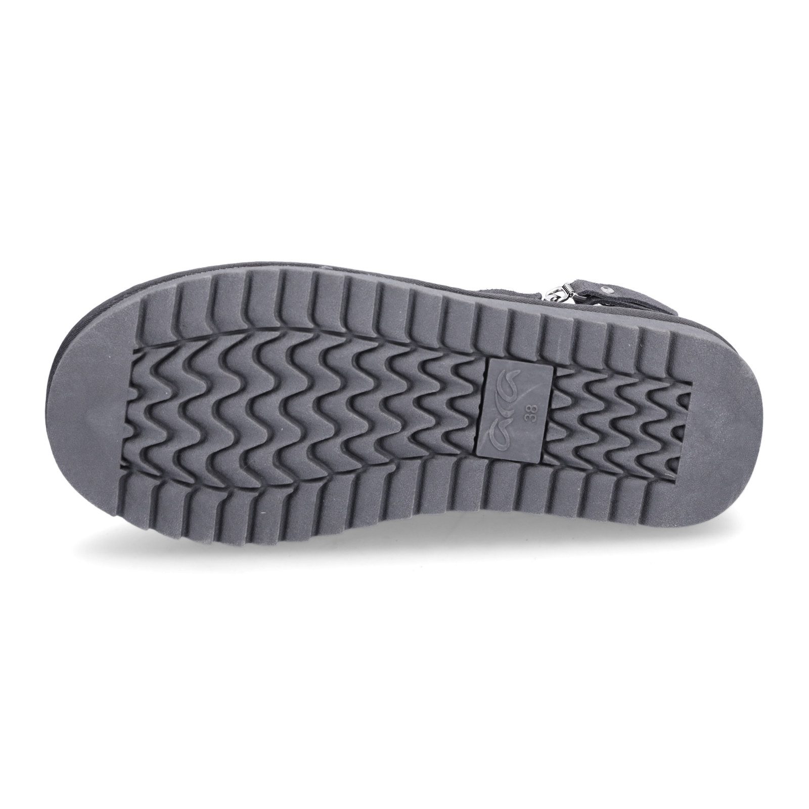 Ara Ara Damen Leder Boot grau Ankleboots
