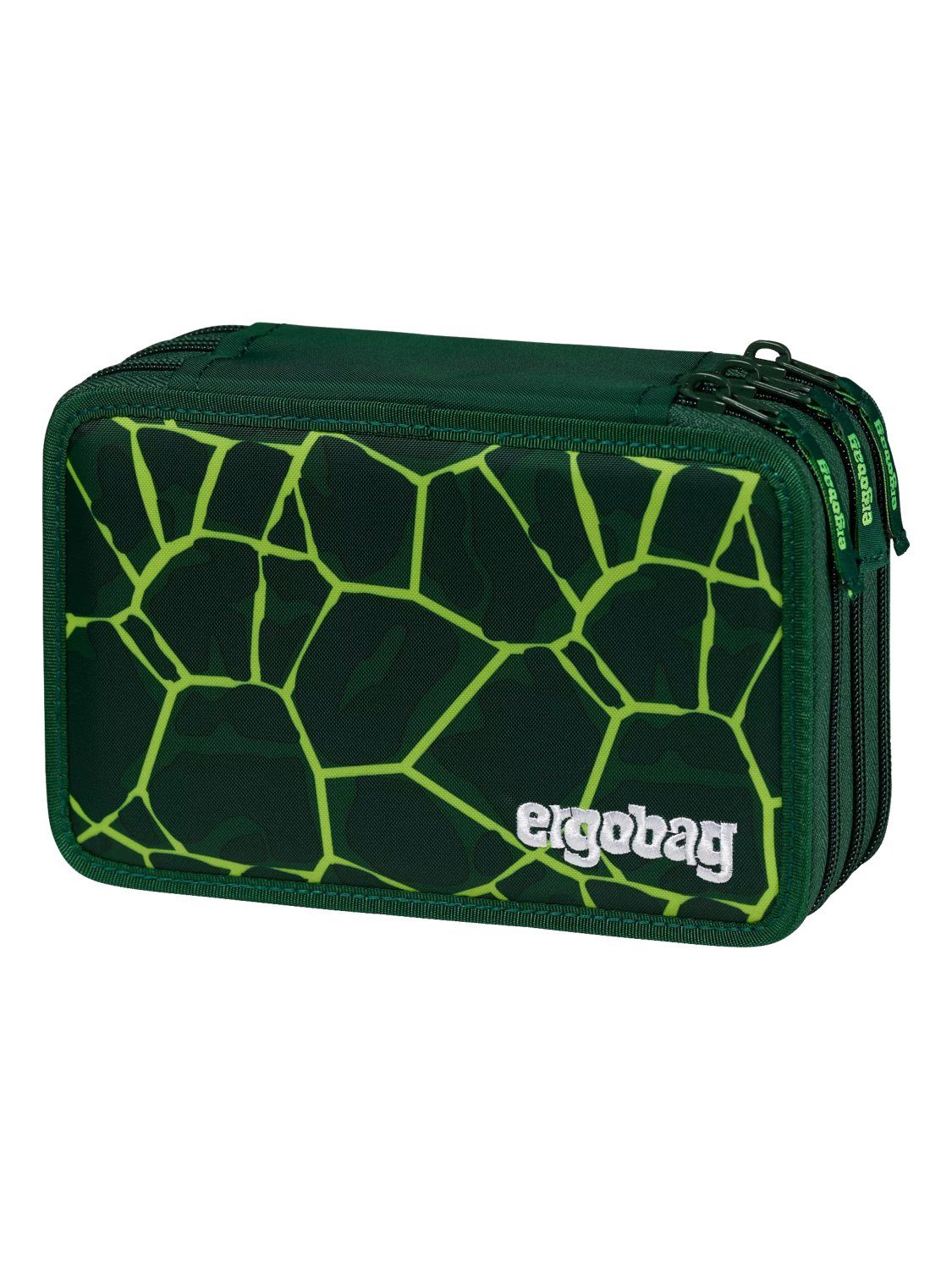 ergobag Federmäppchen Maxi Mäppchen, (41-tlg), mit Stiften befüllt