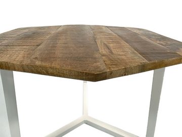Casamia Beistelltisch Beistelltisch 56 x 47 cm nachhaltig Wohnzimmer Tisch Couchtisch Nizza