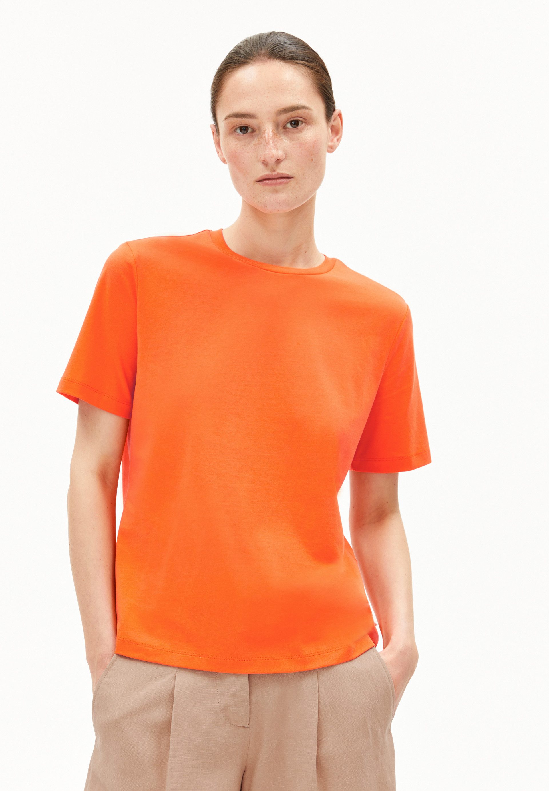 Armedangels T-Shirt LUALAA T-Shirt aus Bio-Baumwolle Regular Fit (Regular F günstig online kaufen