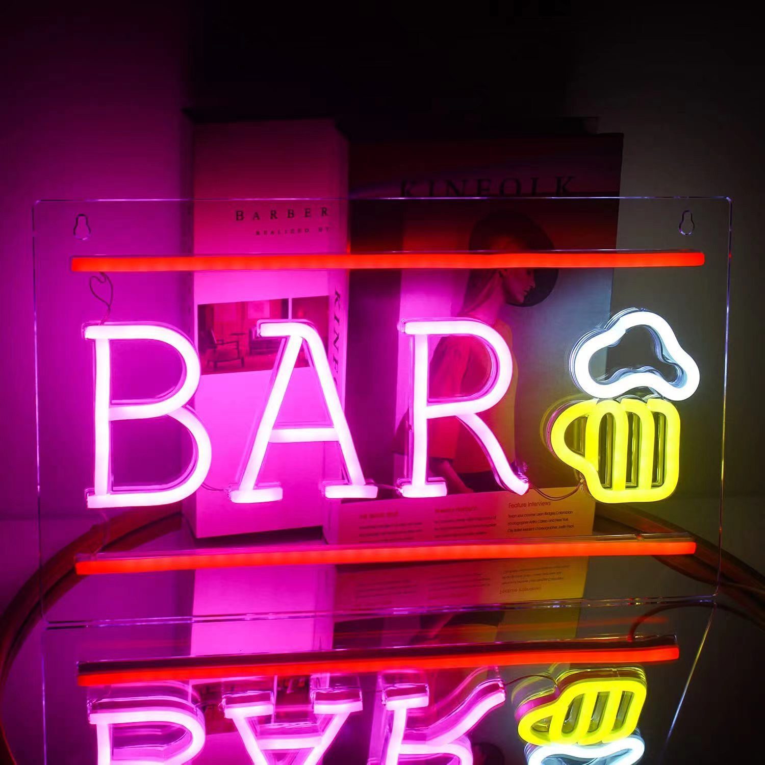 RWEUOQ LED Dekoobjekt LED-Neonschild LED Dekolich günstig online kaufen
