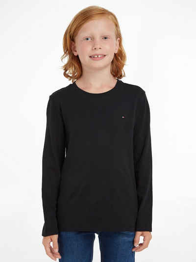 Tommy Hilfiger Langarmshirt BOYS BASIC CN KNIT L/S Kinder Kids Junior MiniMe,für Jungen