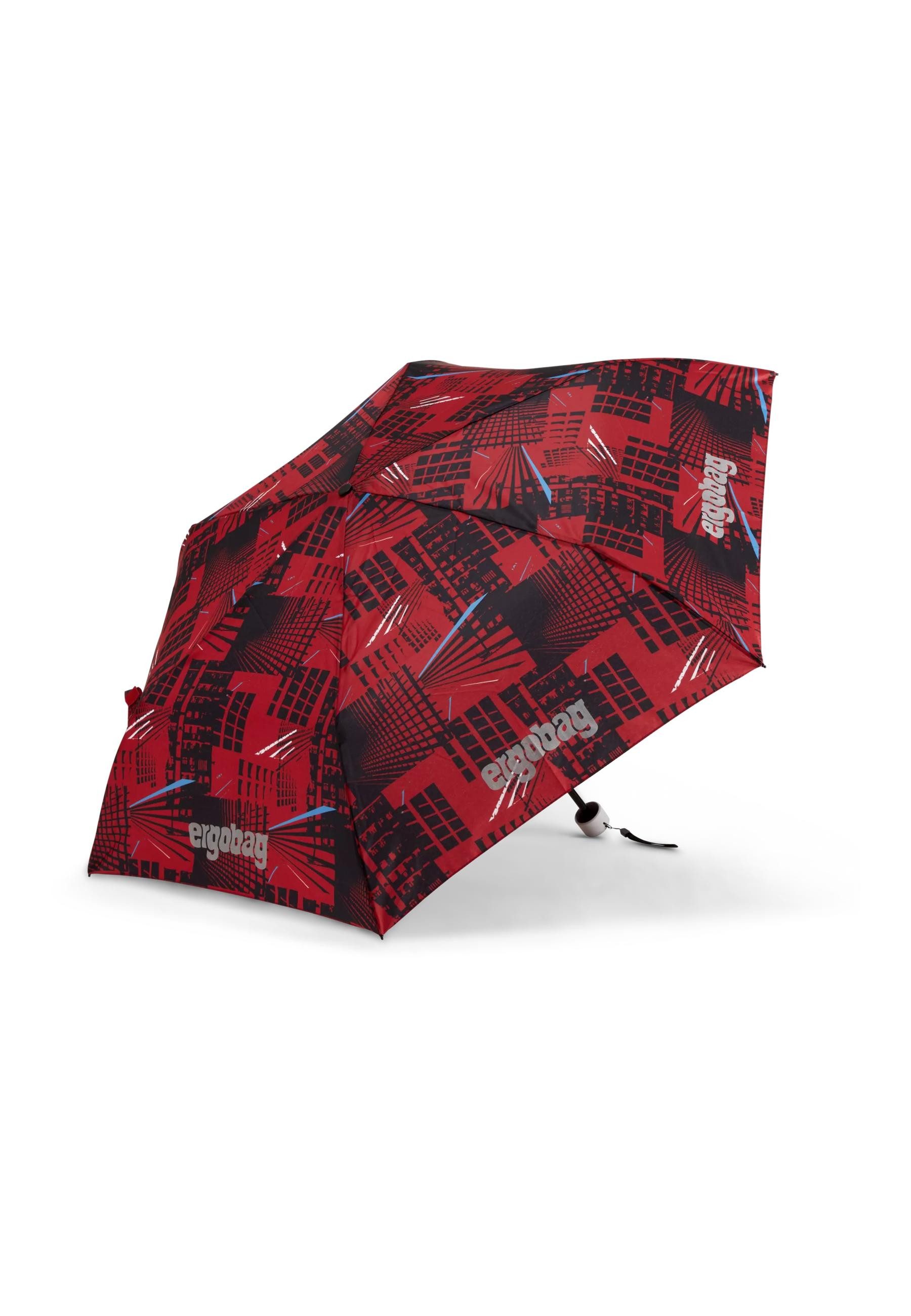 ergobag Taschenregenschirm Regenschirm, mit reflektierenden Details