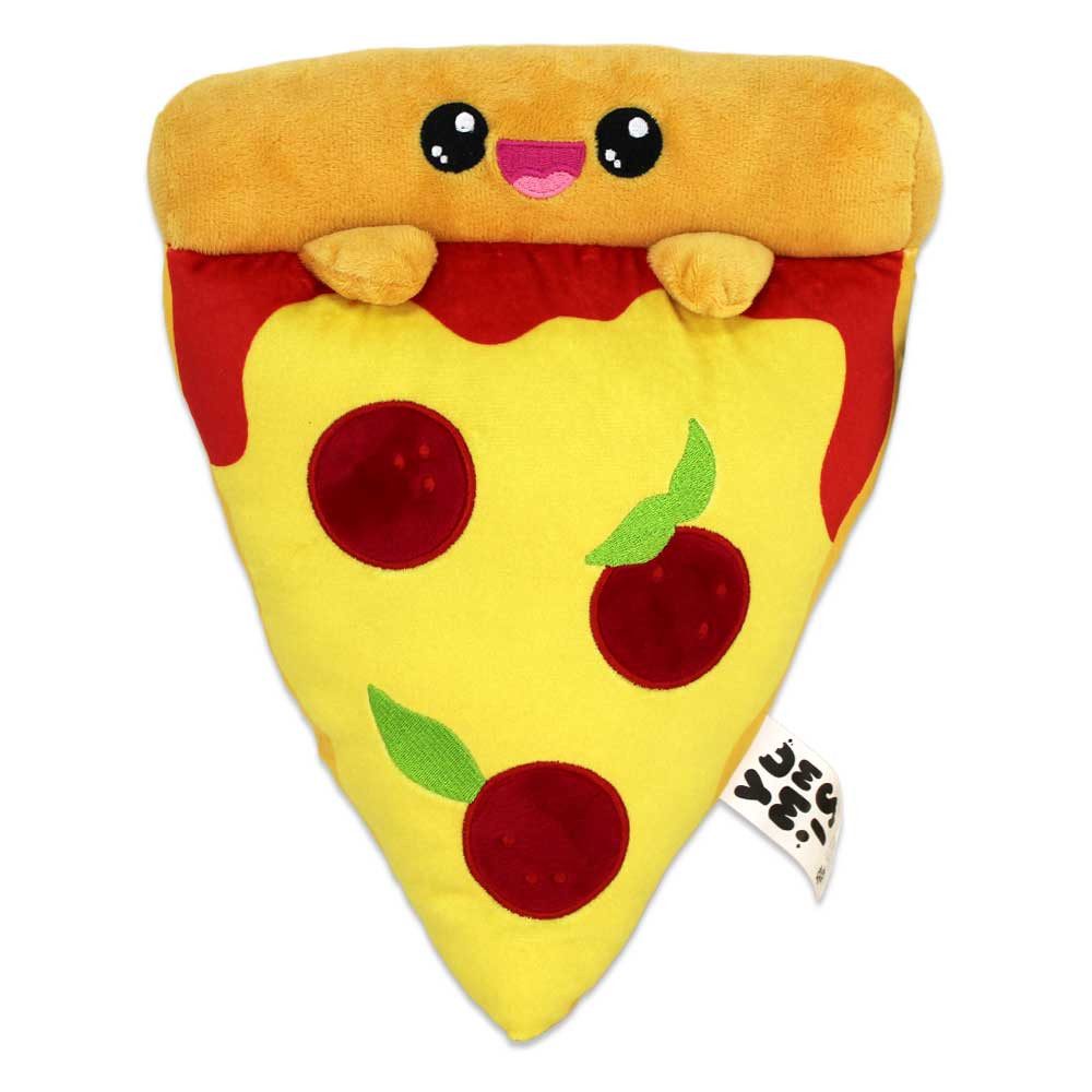 Joytoy (CN) Tierkuscheltier Pizza Kuscheltier mit Kawaii Gesicht - ca. 32 cm