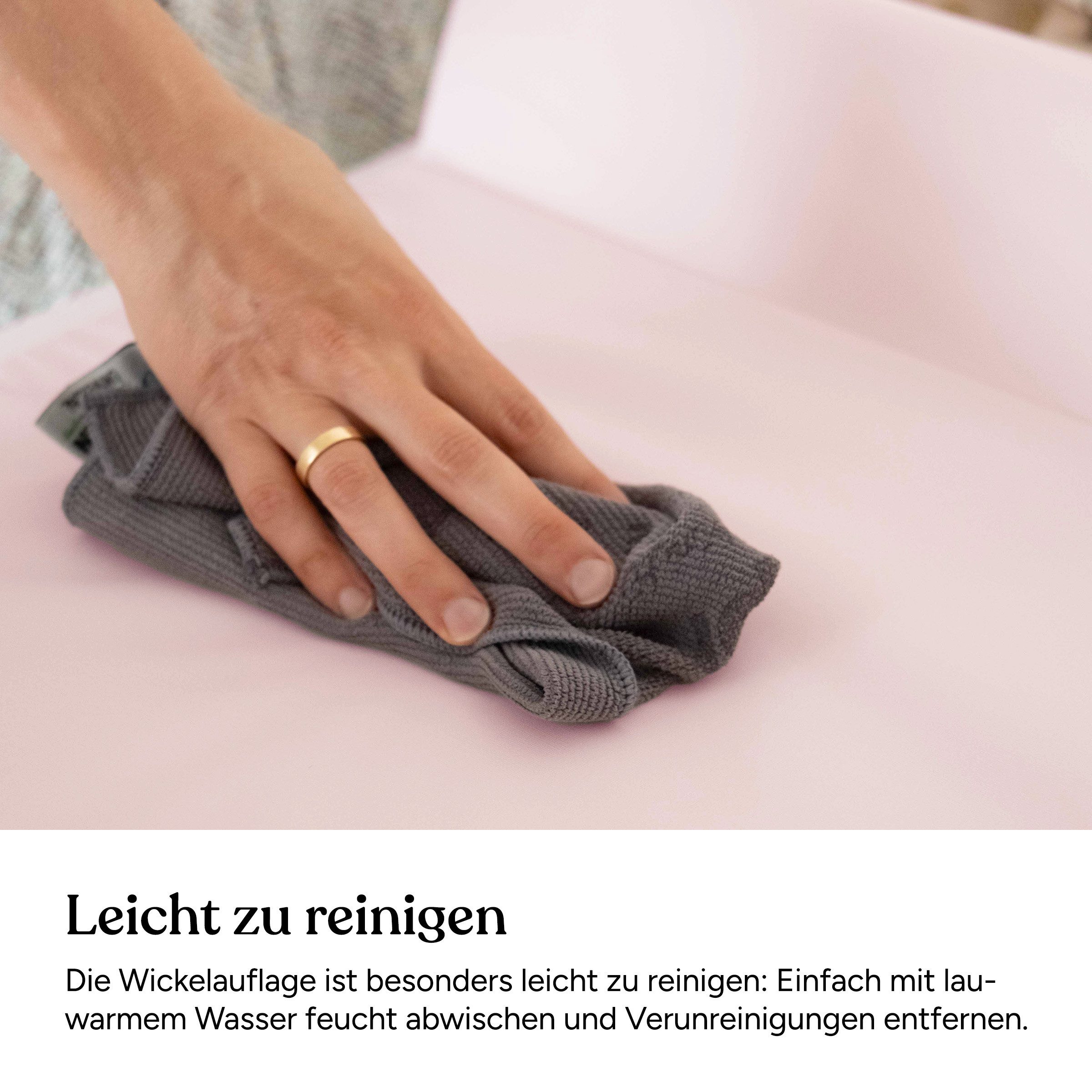 Ehrenkind Wickelauflage Wickelunterlage abwaschbar, Hygienisch, Sicher und Vielseitig – Bild 5 von 5