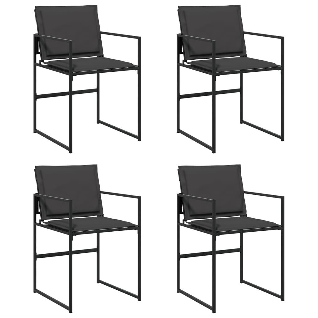 vidaXL Gartenstuhl Gartenstühle mit Kissen 4 günstig online kaufen